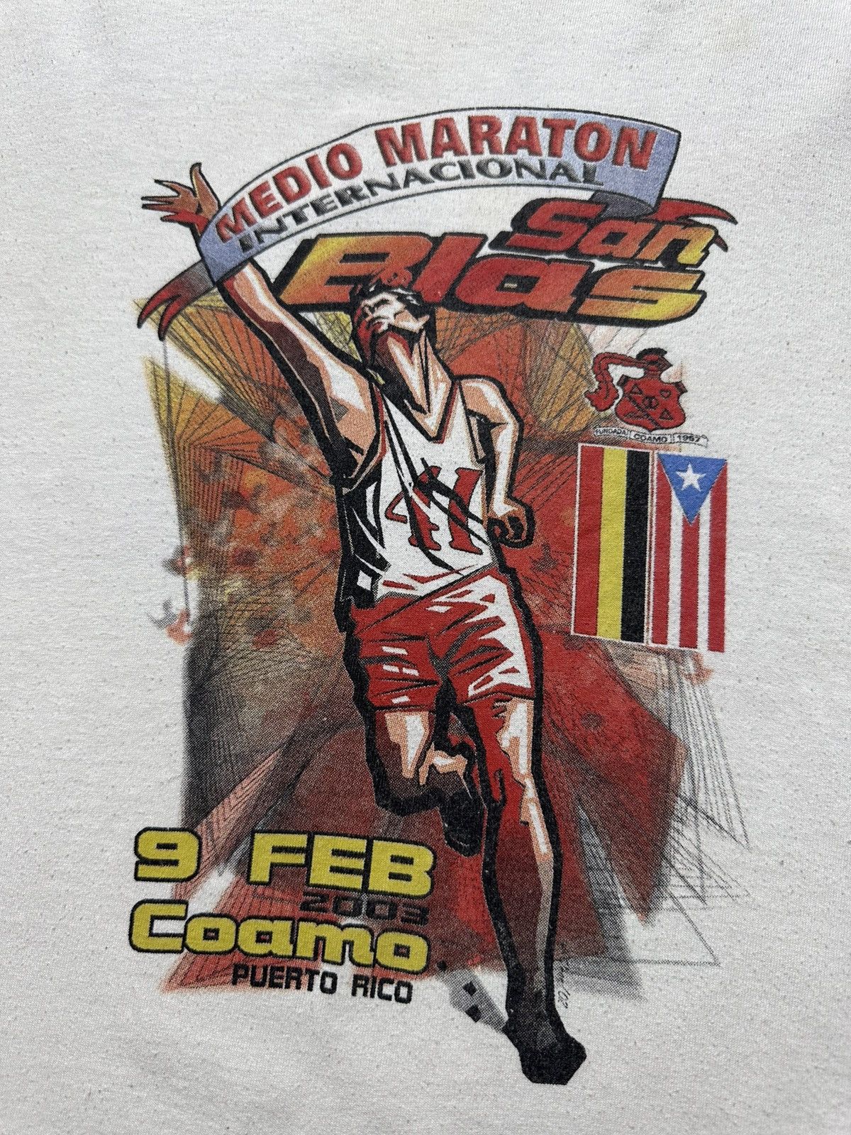 Vintage Vintage Marathon 2003 Puerto Rico tee Olympic size L logo Size US L / EU 52-54 / 3 - 3 Thumbnail