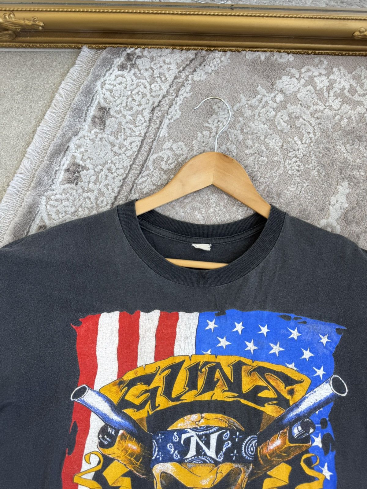 Guns N' Roses 90’s Guns N' Roses Get In The Ring vintage Faded t-shirt Size US XL / EU 56 / 4 - 8 Thumbnail