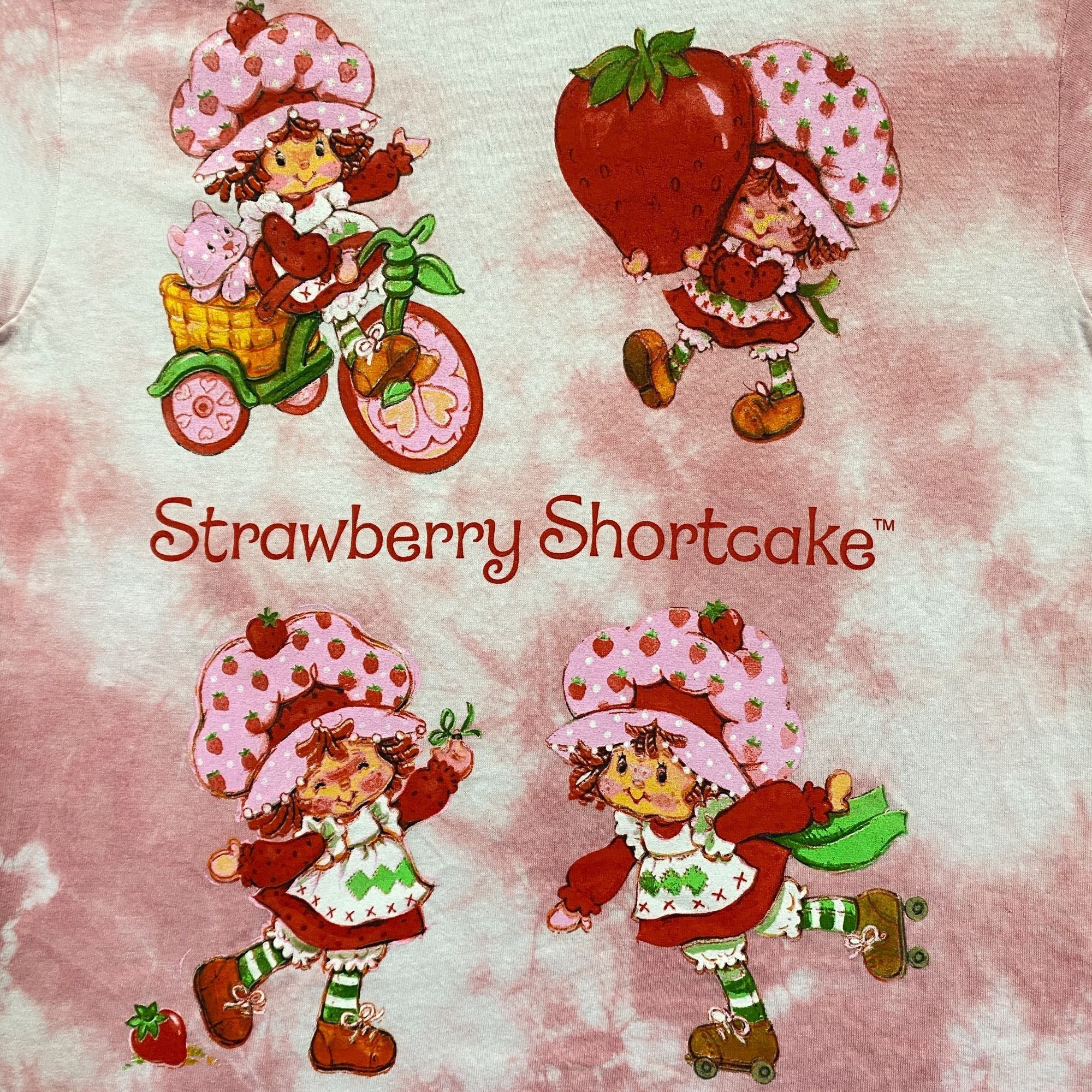Movie The Wonderful Life of Strawberry Shortcake Tie Dye Tee M | Grailed