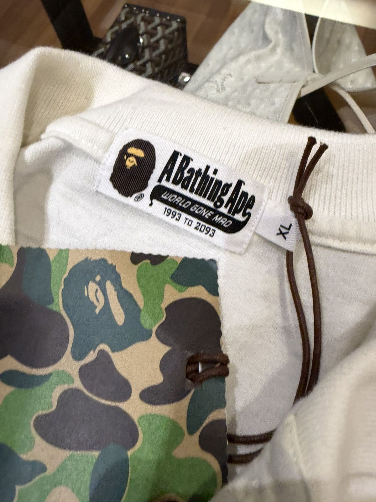 Bape Bape City Camo Glo-in-the-Dark Shark Polo Shirt Size US XL / EU 56 / 4 - 3 Thumbnail
