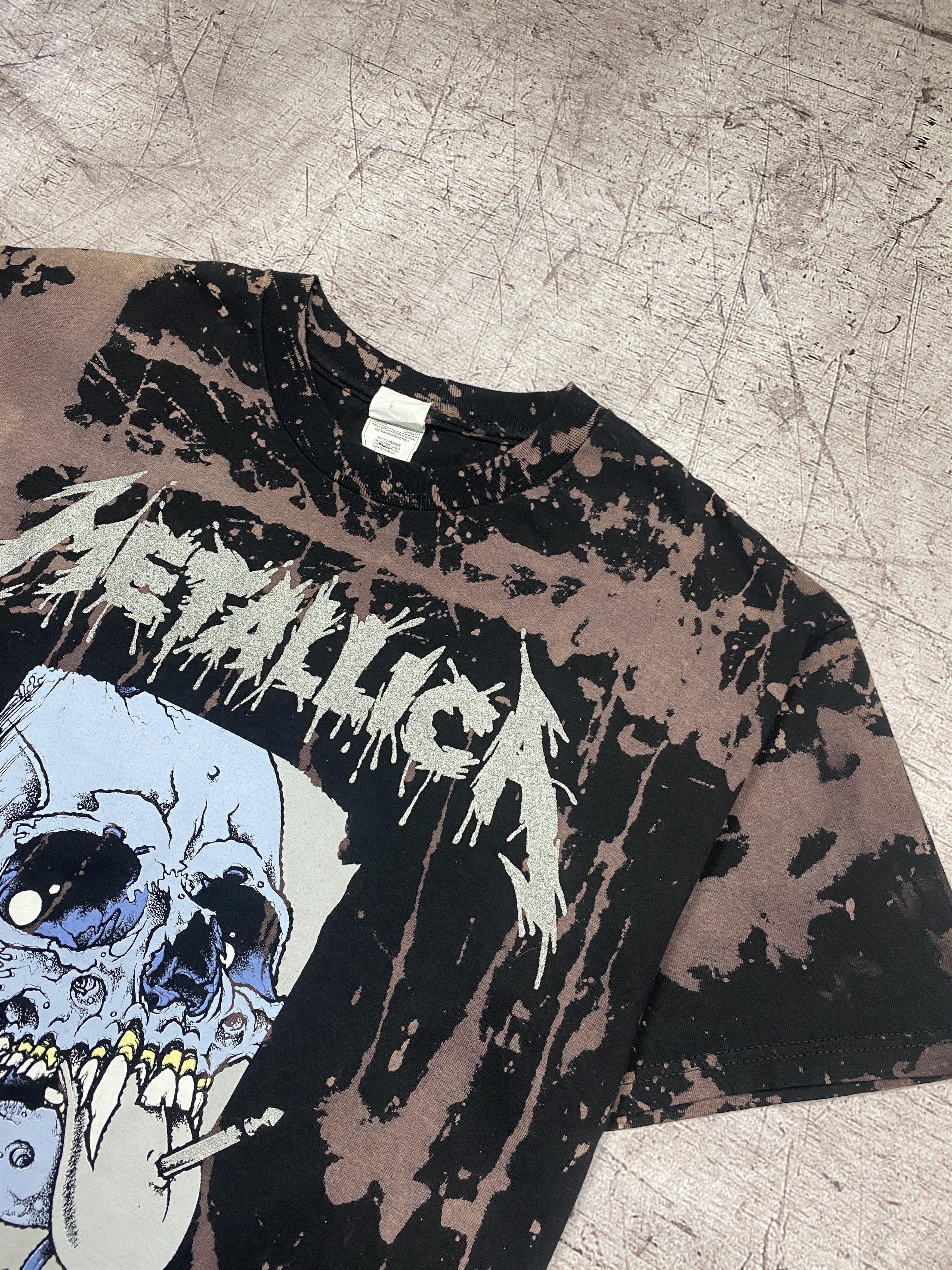 Band Tees × Metallica × Vintage Metallica 2008 Vintage Rock Band Mens T-Shirt Size US L / EU 52-54 / 3 - 3 Thumbnail