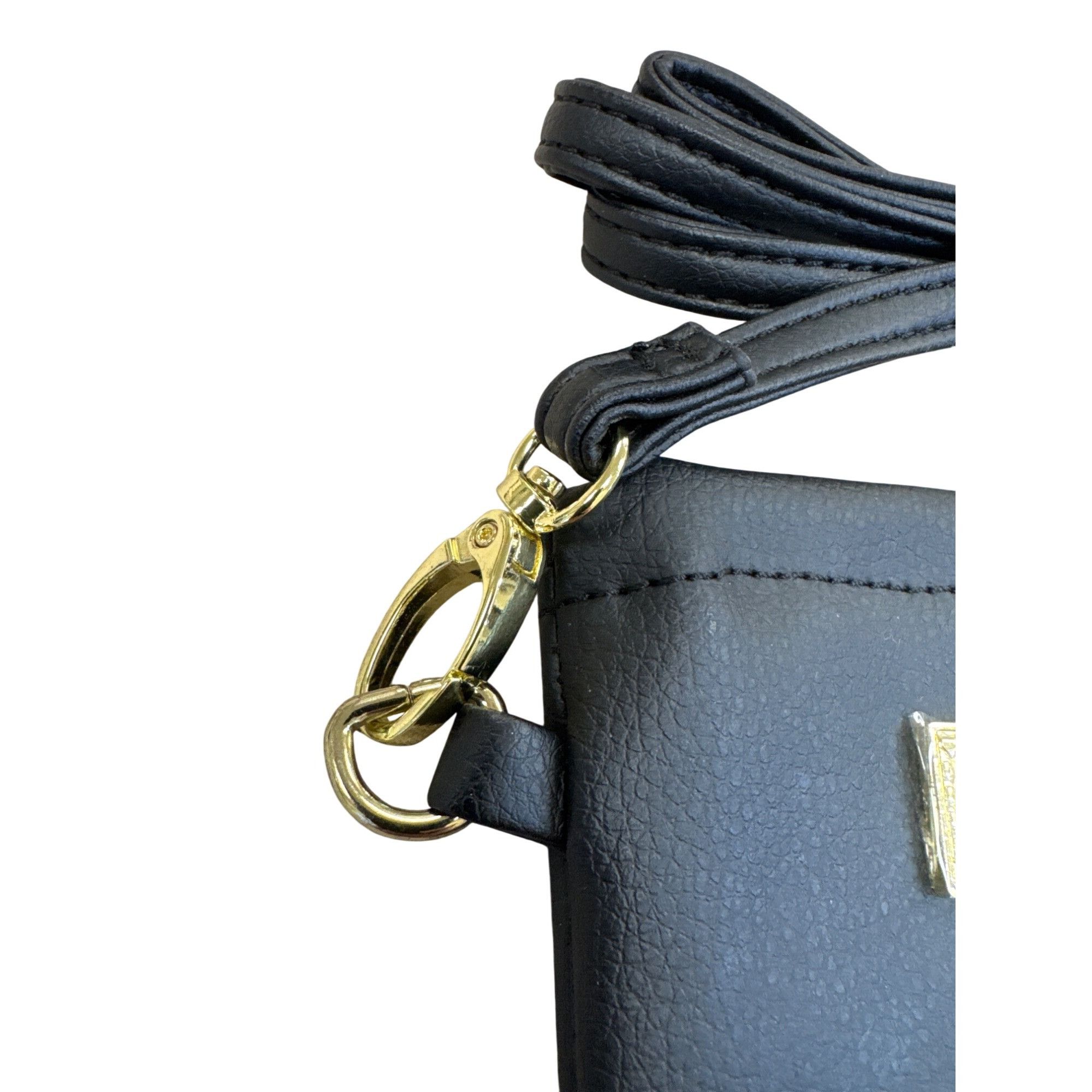 Betsey Johnson Betsey Johnson Luv Black faux leather \Crossbody Handbag SKU Size ONE SIZE - 2 Thumbnail