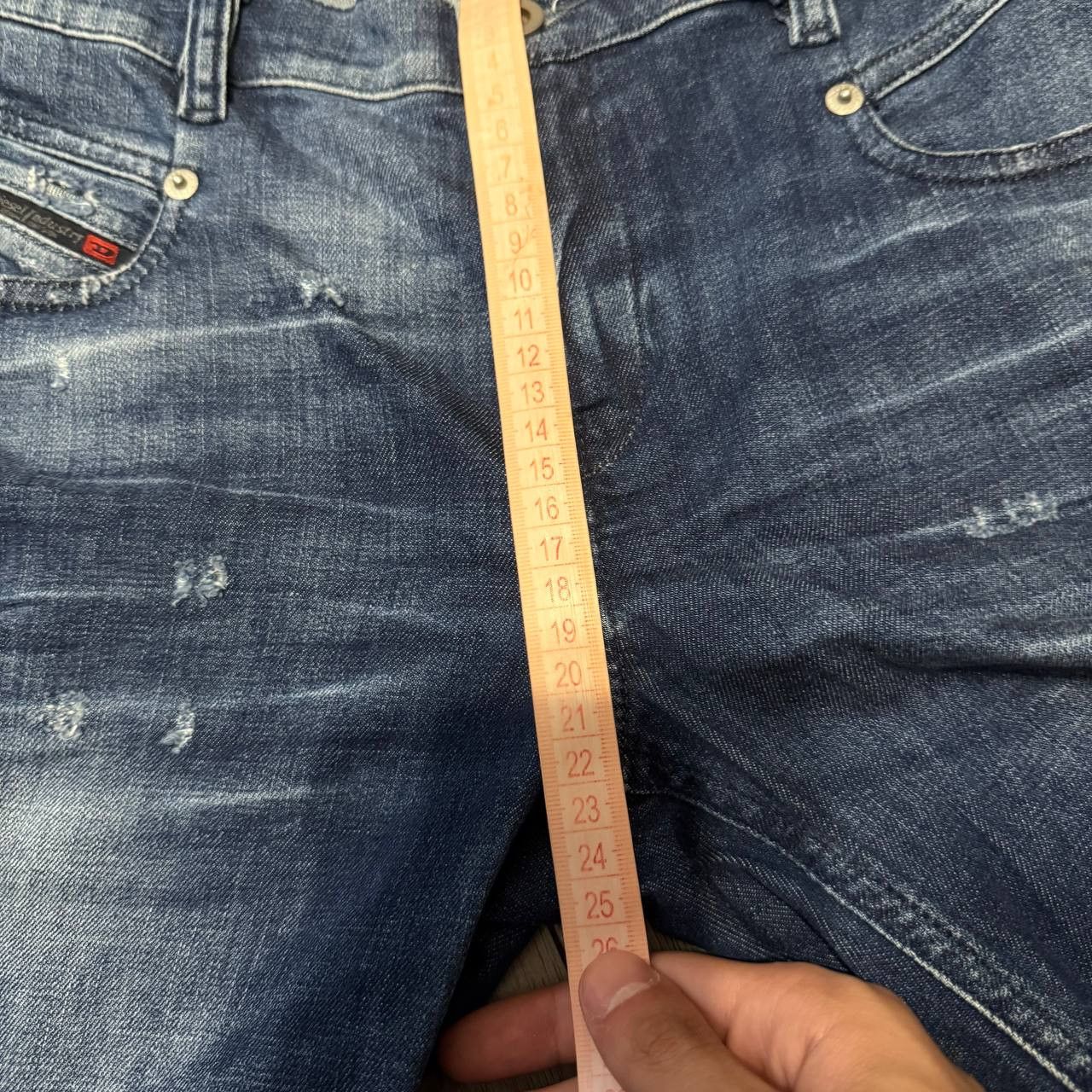 Diesel Diesel Belthy Ankle Jeans W28 L32 regular slim straight Size 28" / US 6 / IT 42 - 12 Thumbnail