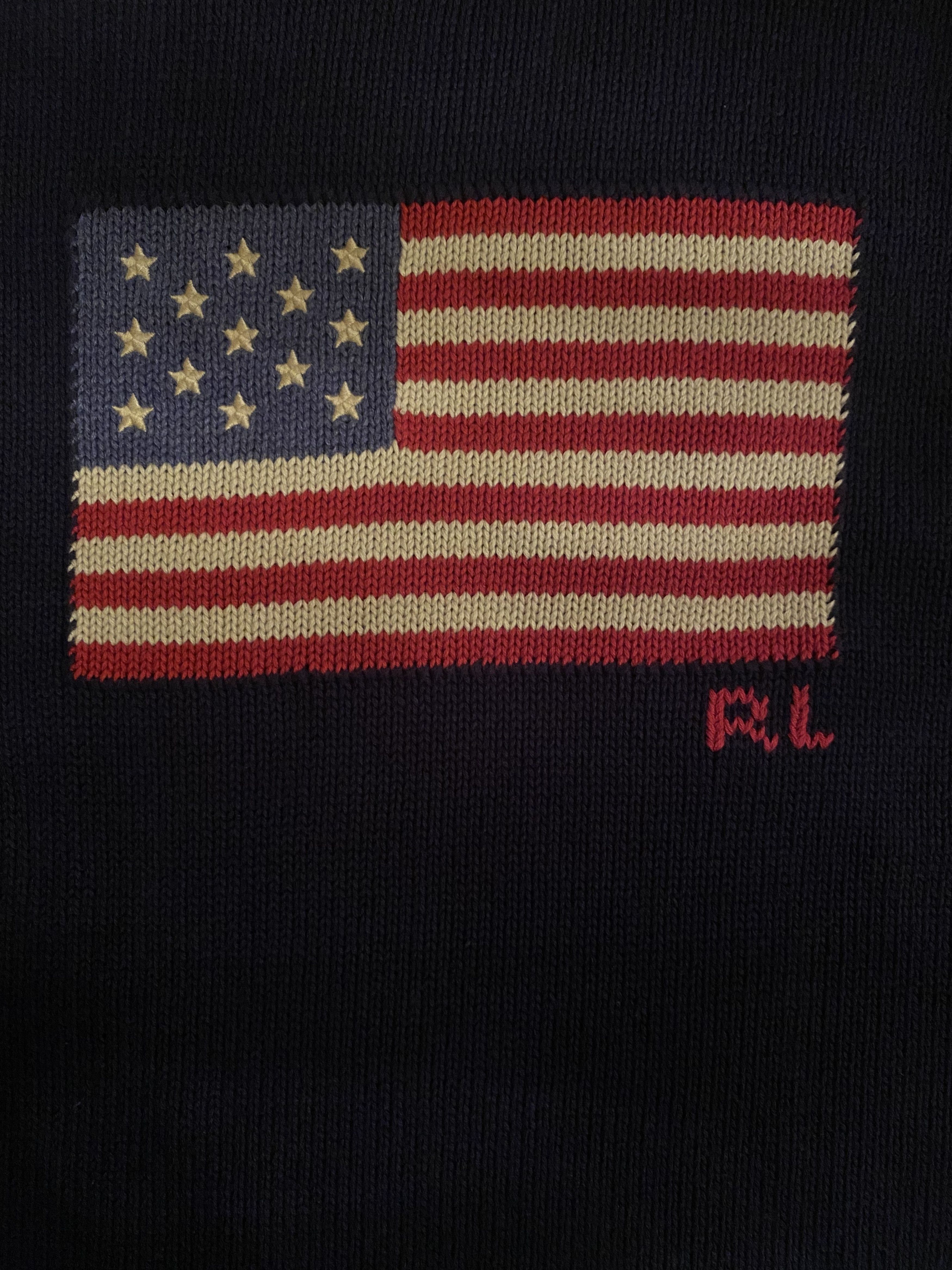 Polo Ralph Lauren Ralph Lauren USA Flag Sweater Size US L / EU 52-54 / 3 - 4 Thumbnail