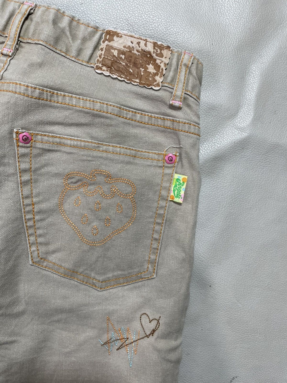 Angel Blue × Hysteric Glamour × Japanese Brand Y2K Angel Blue Jeans Size 26" / US 2 / IT 38 - 10 Thumbnail
