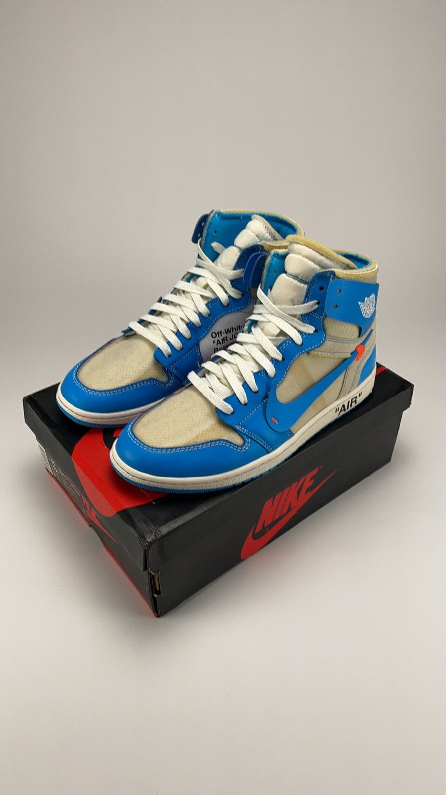 Nike × Off-White Air Jordan 1 x off White nrg Size US 11 / EU 44 - 14 Thumbnail