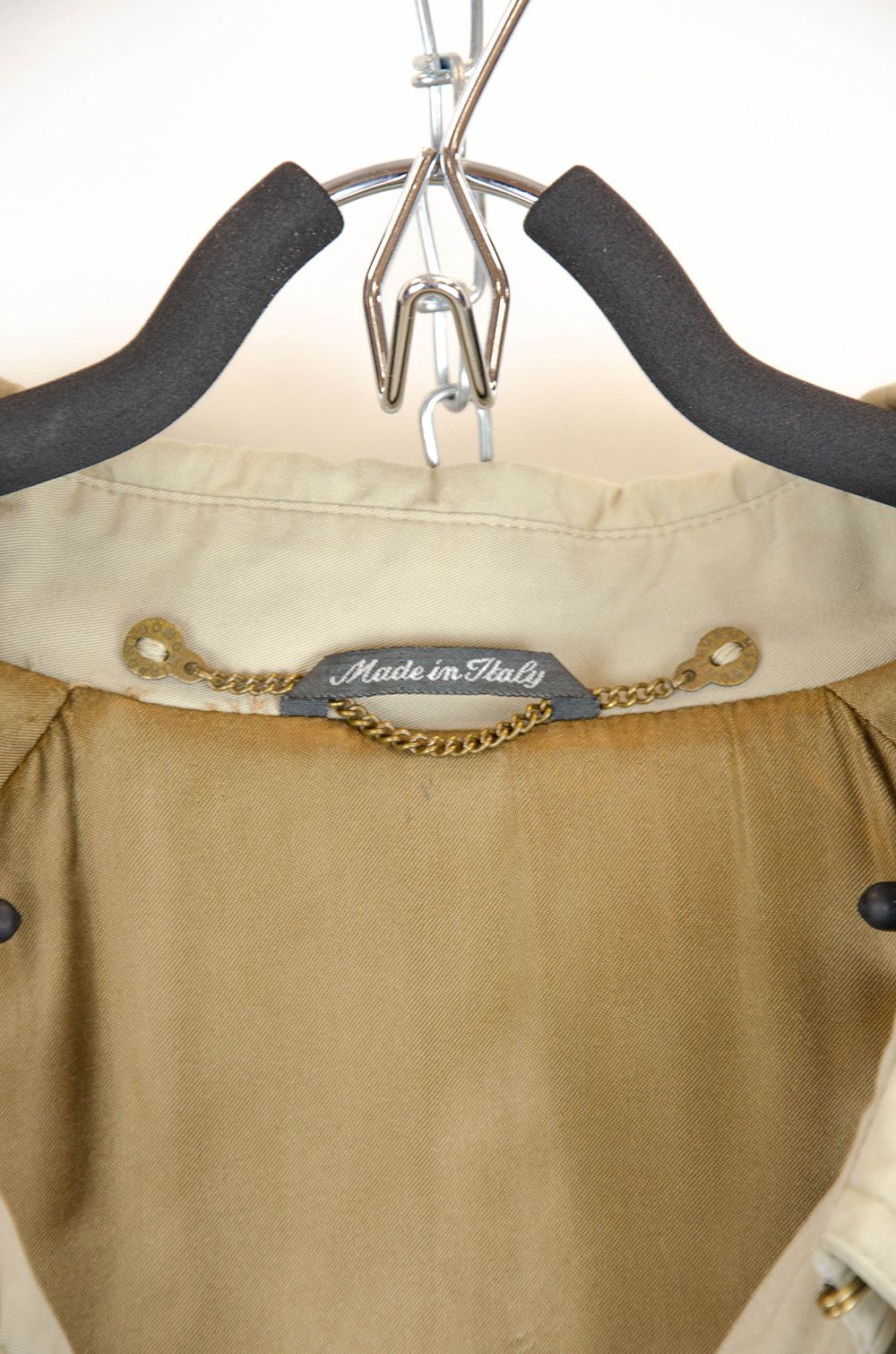 Herno Missoni Double Breasted Trench Coat Beige - Size 52R Size US L / EU 52-54 / 3 - 5 Thumbnail