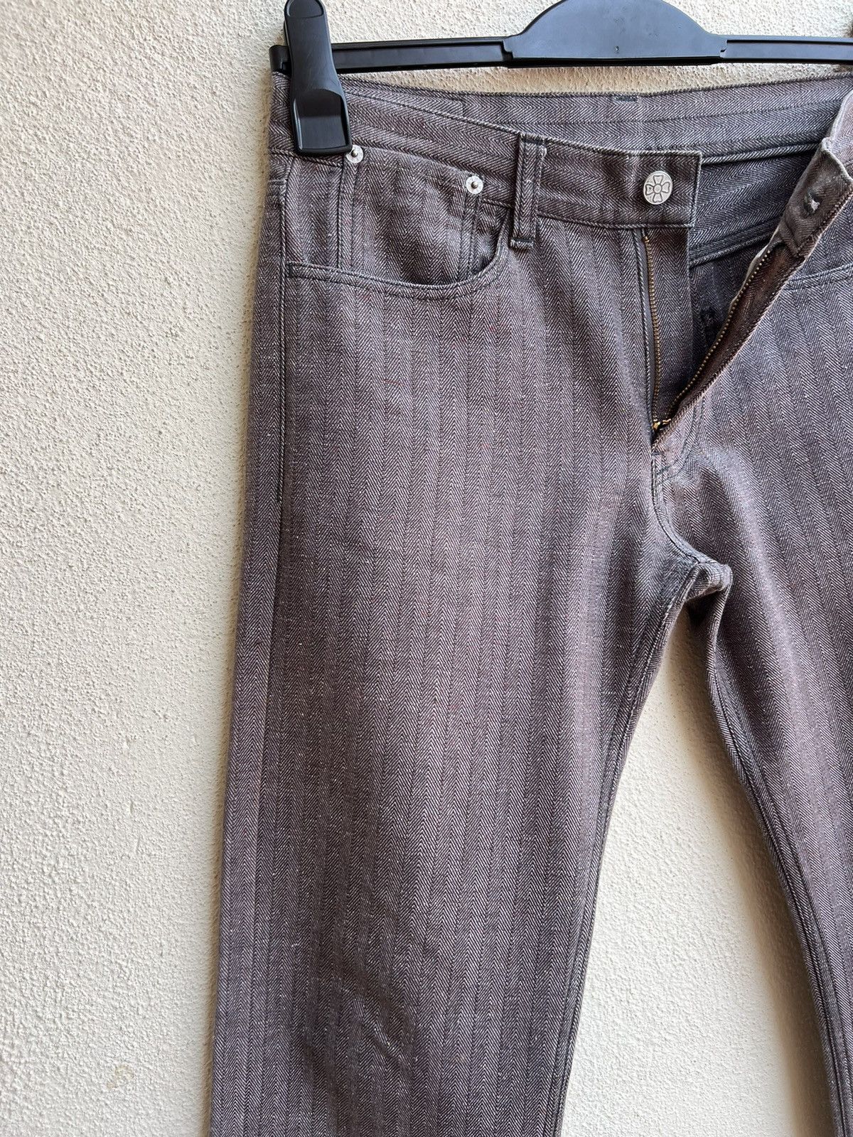 Hysteric Glamour Vintage 1990s Ozone Rocks HBT Striped Pant Size US 29 - 8 Thumbnail