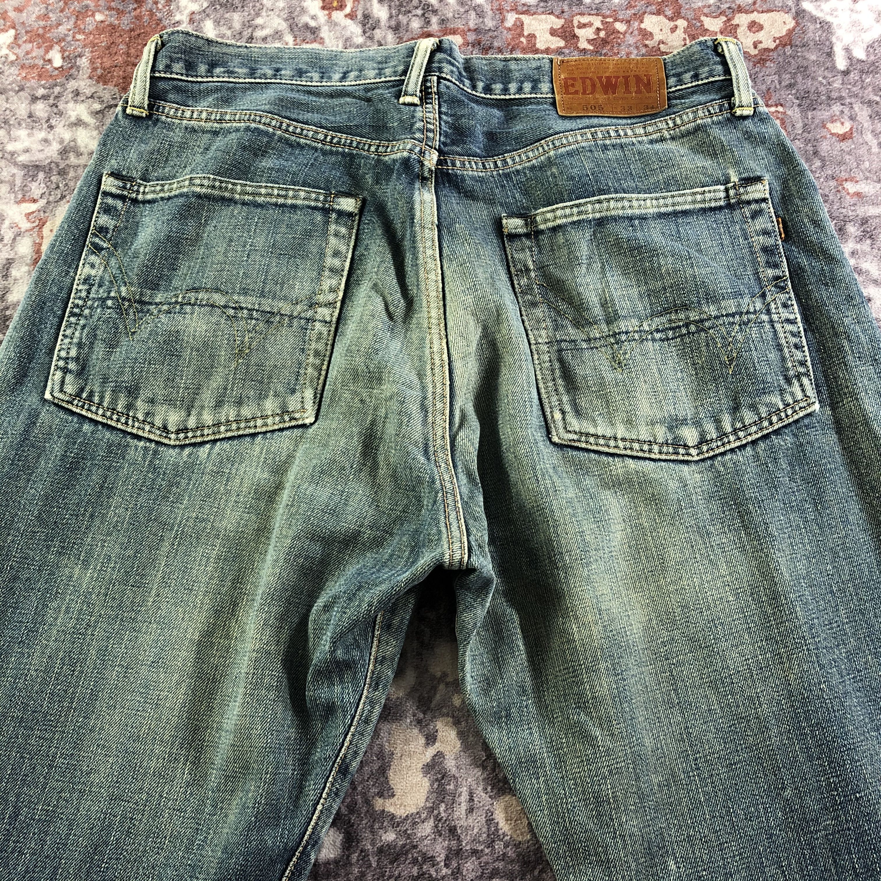 Edwin Vintage Edwin 505 Selvedge Jeans-JM3673 Size US 34 / EU 50 - 5 Thumbnail