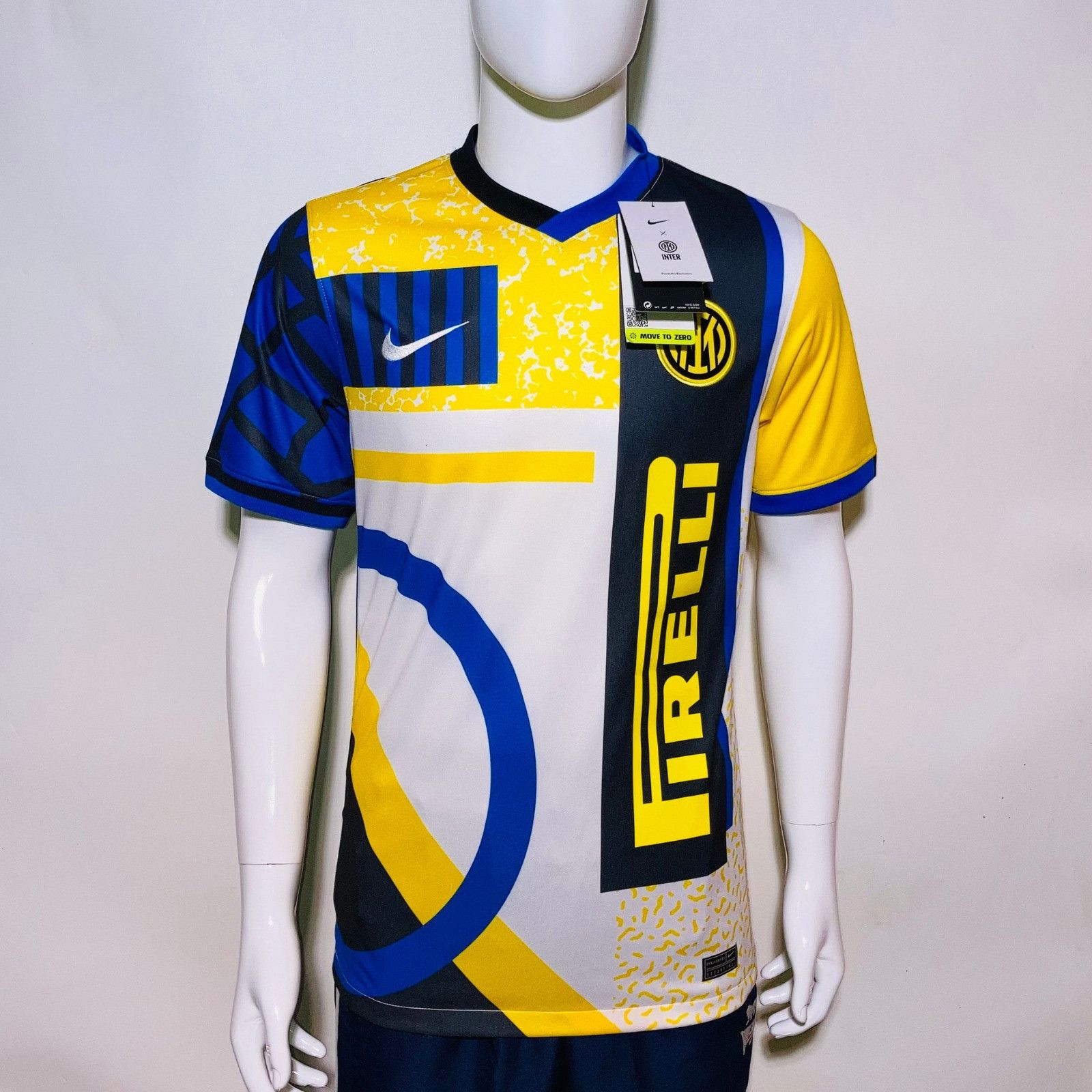 Nike 2020-21 Inter Milan Fourth Nike CV8413-101 Size US S / EU 44-46 / 1 - 1 Thumbnail