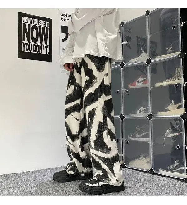 Jean × Vintage Streetwear Tie-dye Jeans Size US 32 / EU 48 - 1 Thumbnail