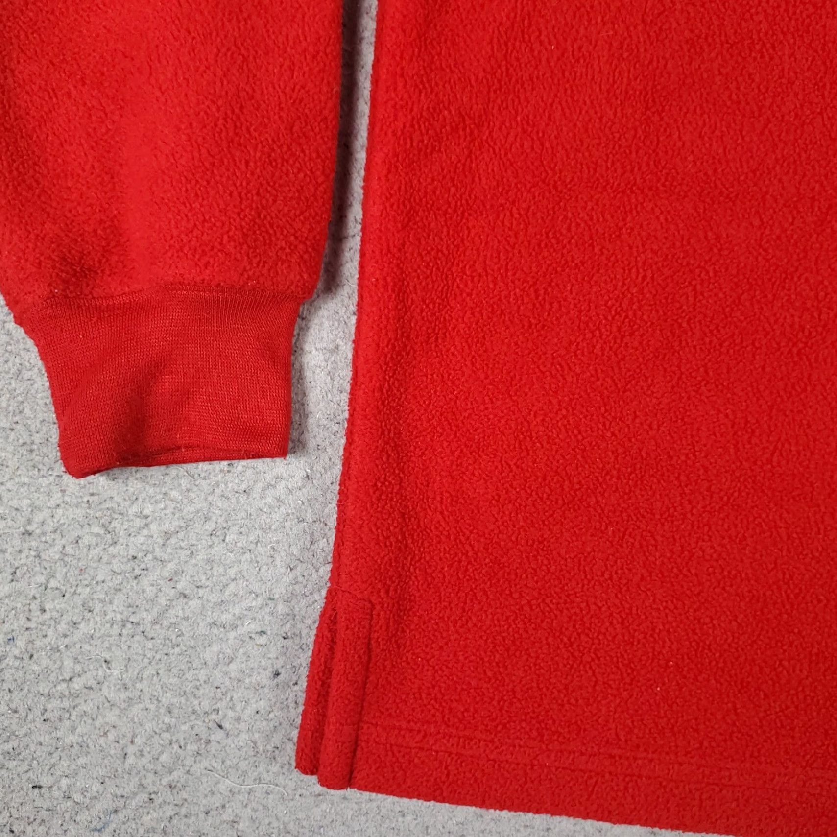Polo Ralph Lauren Polo Ralph Lauren Sweater Mens Medium Red Fleece 1/4 Zip Up Pullover Sweatshirt Size US M / EU 48-50 / 2 - 4 Thumbnail