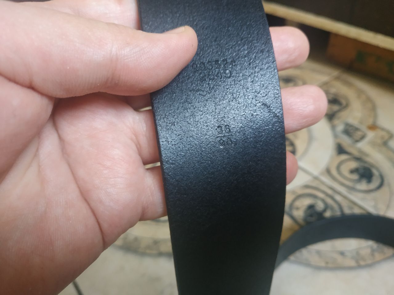 Polo Ralph Lauren Polo Ralph Lauren Leather Roller Buckle Belt 36/90 Black Size ONE SIZE - 7 Thumbnail