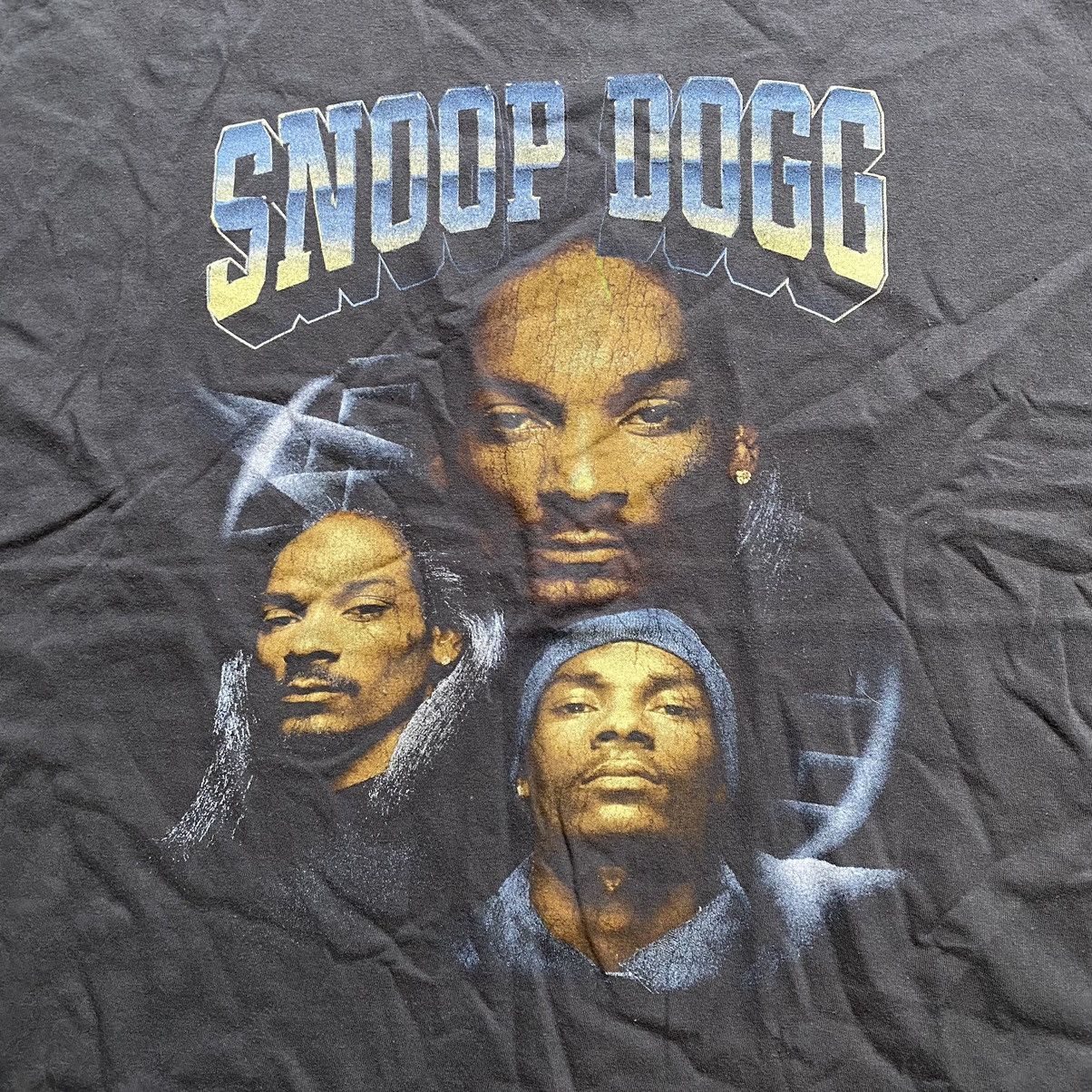 Rap Tees SNOOP DOGG Y2K FADED RAP FIT T SHIRT Size US L / EU 52-54 / 3 - 2 Thumbnail
