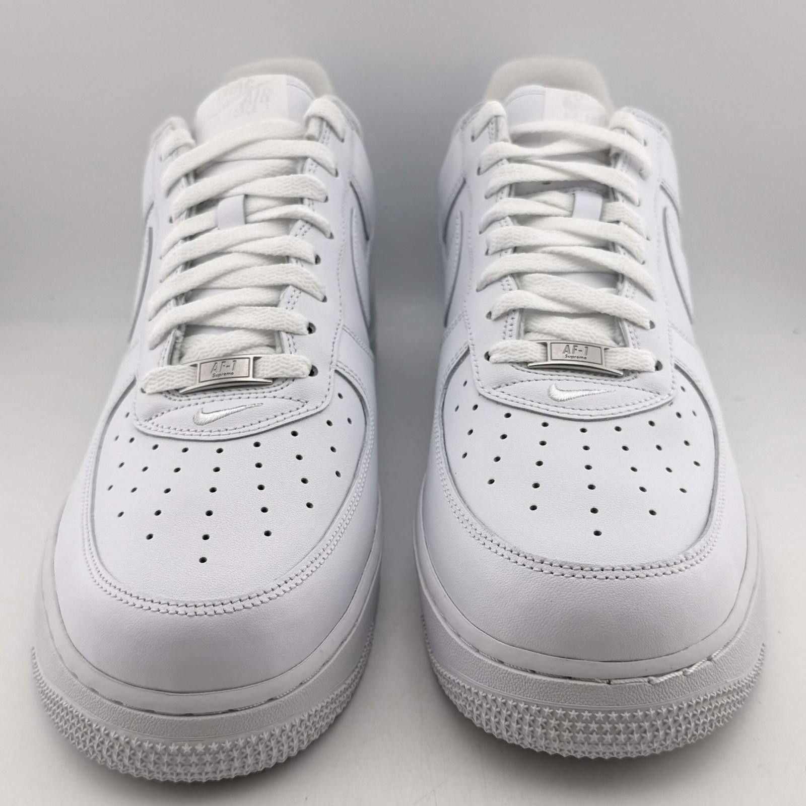 Nike Nike AF-1 Supreme White OG Box 12 New Size US 12 / EU 45 - 3 Thumbnail