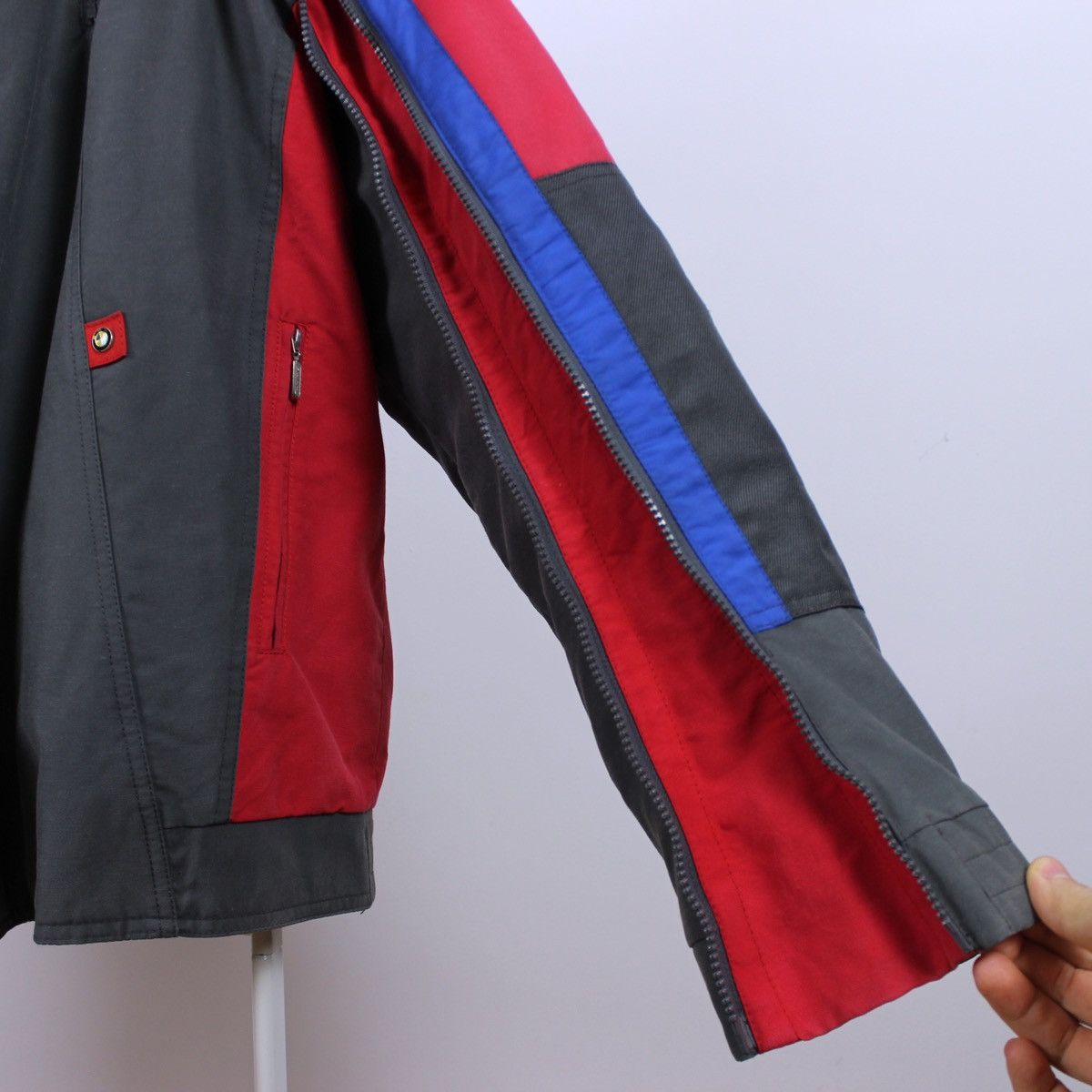 BMW Rare 80s BMW Goretex Biker Protection Jacket Size US M / EU 48-50 / 2 - 7 Thumbnail