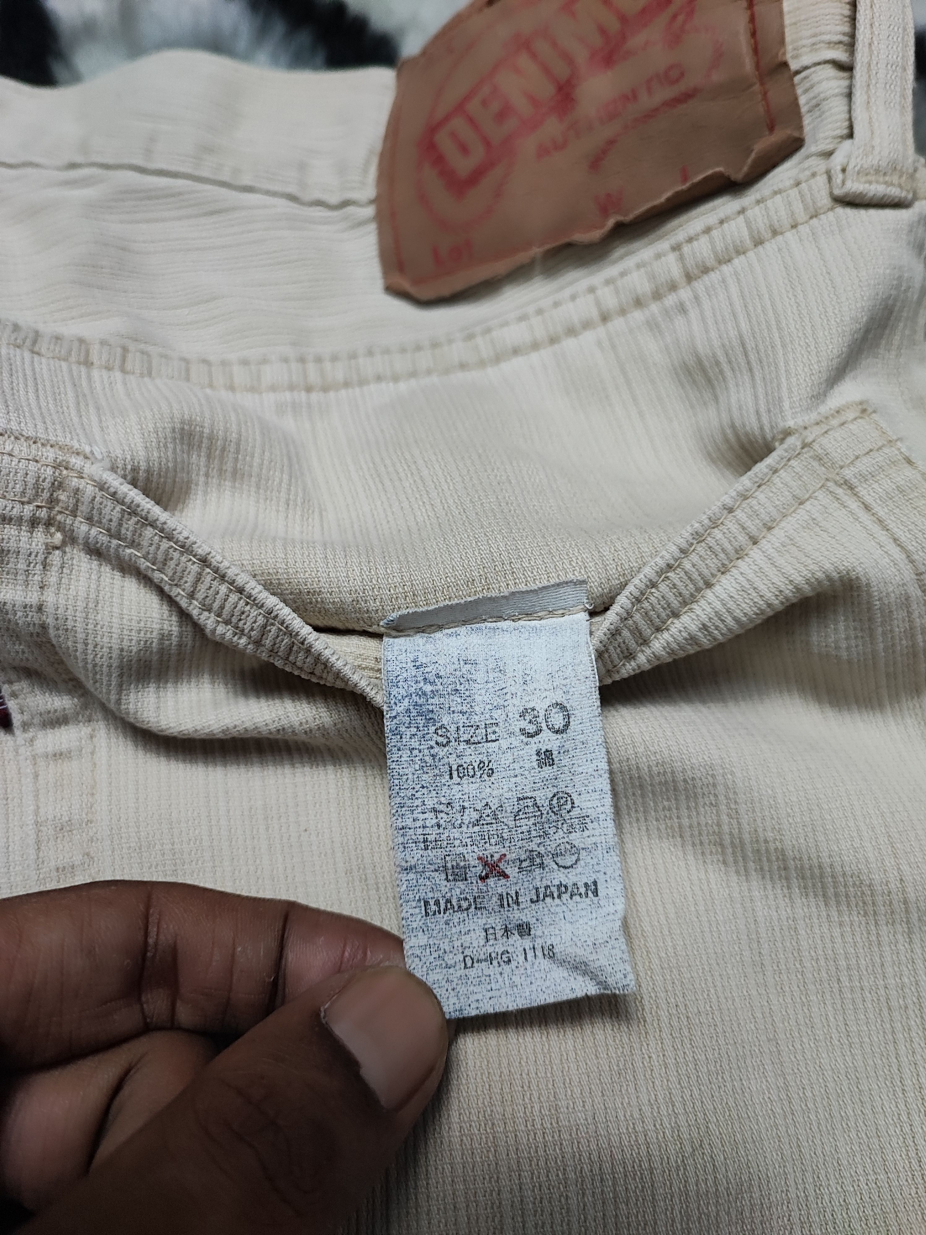 Denime × Japanese Brand Straight Cut Corduroy by Denime Japan Size US 29 - 12 Thumbnail