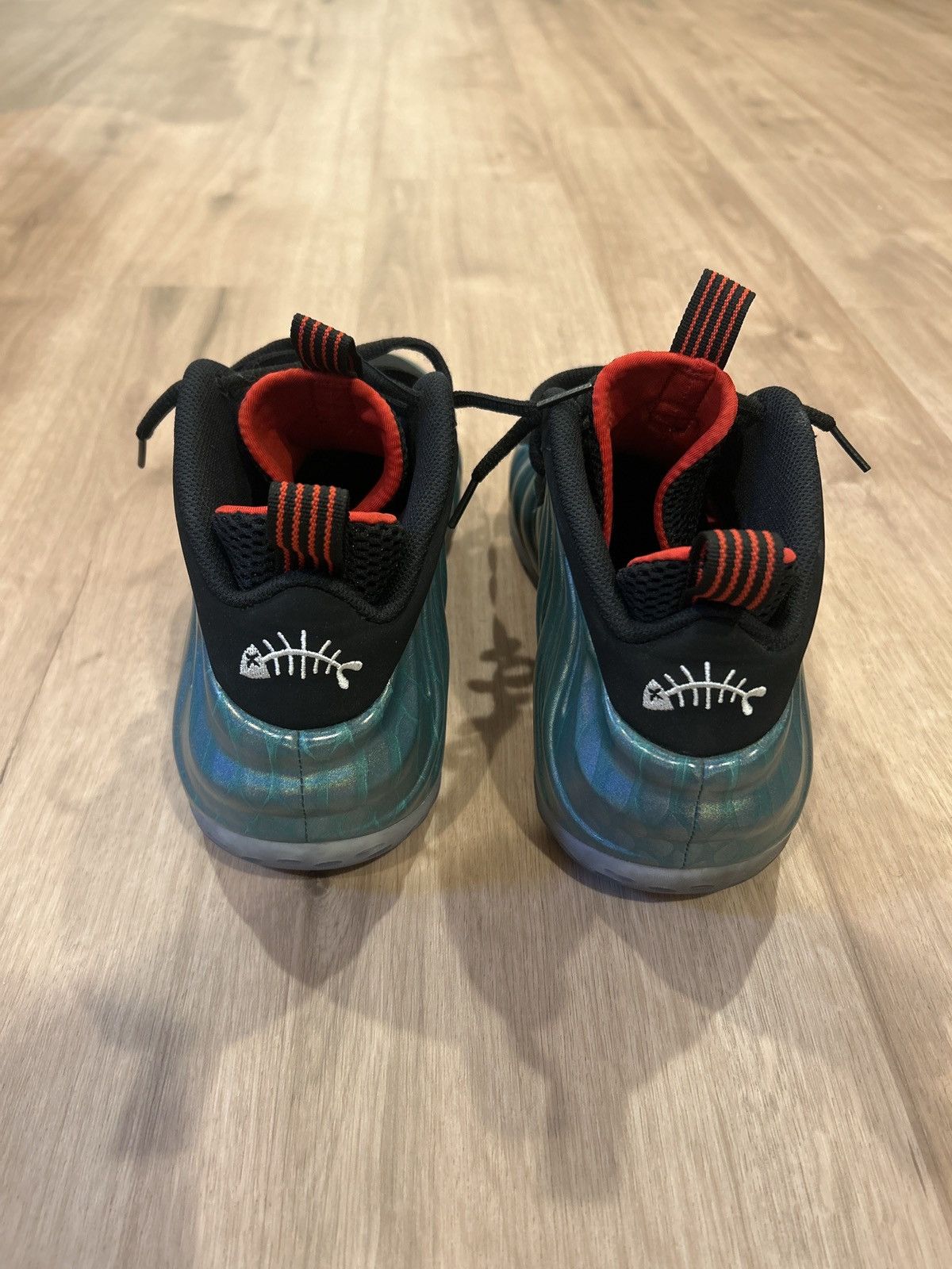 Nike Nike Foamposite “Gone Fishing” Size US 12.5 / EU 45-46 - 4 Thumbnail
