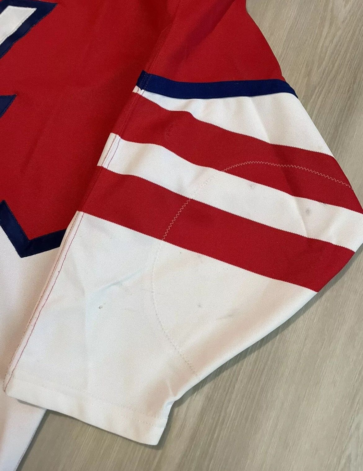 Ccm × NHL × Vintage CCM Team Canada 1996 AHL All-star Hockey Jersey Red 56 Size US XL / EU 56 / 4 - 3 Thumbnail