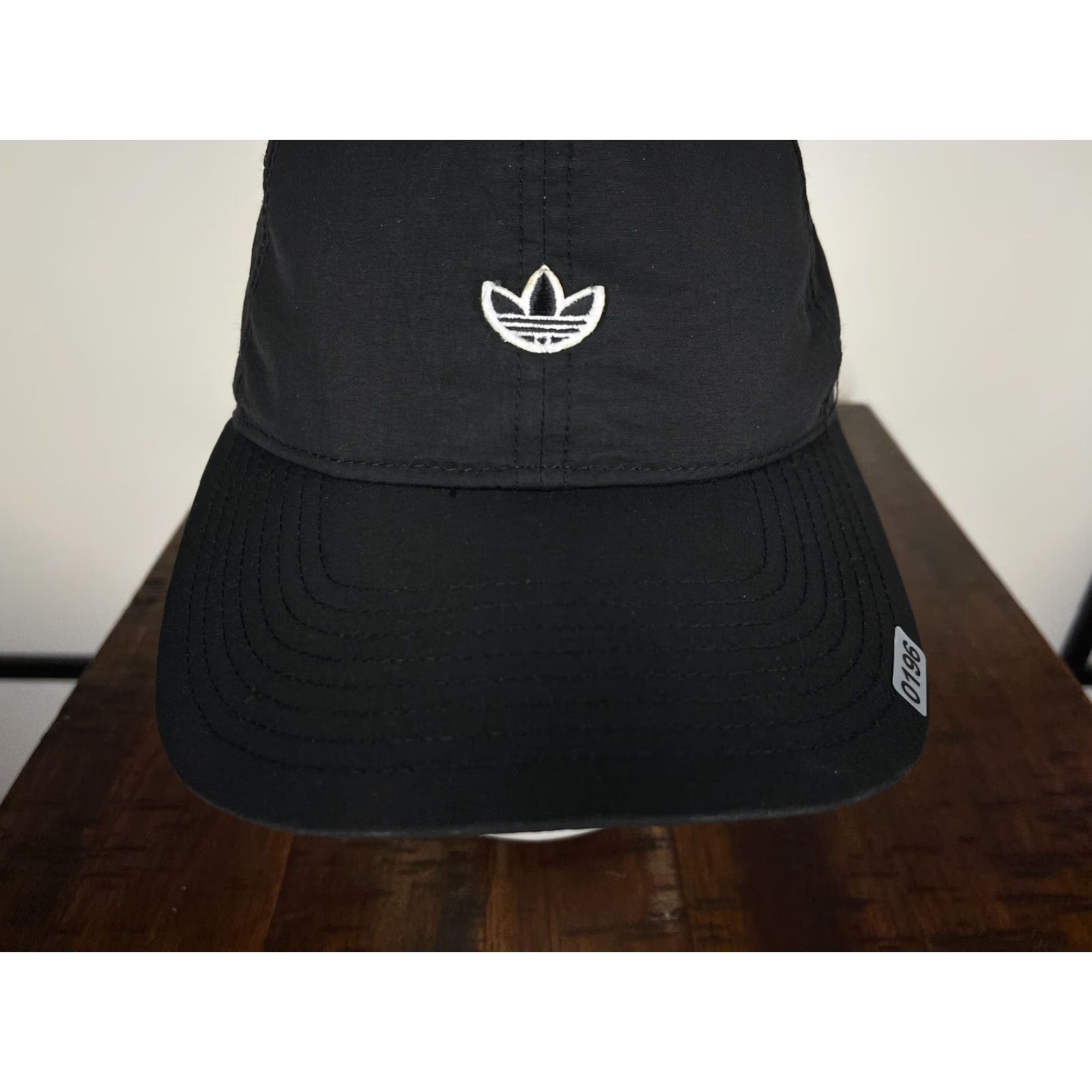 Adidas Adidas Hat Cap Strap Back Women One Size Black Embroidered 100% Nylon Outdoors Golf Hat Women Size ONE SIZE - 3 Thumbnail