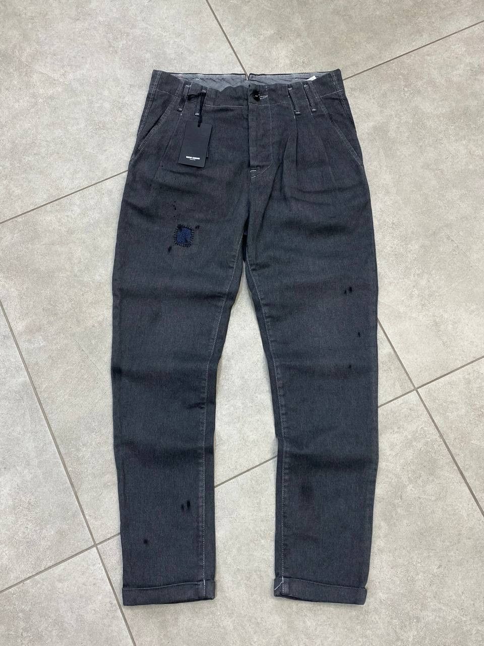 Takeshy Kurosawa Vintage Takeshy Kurosawa Avant-Garde Distressed Pants Size US 30 / EU 46 - 1 Thumbnail