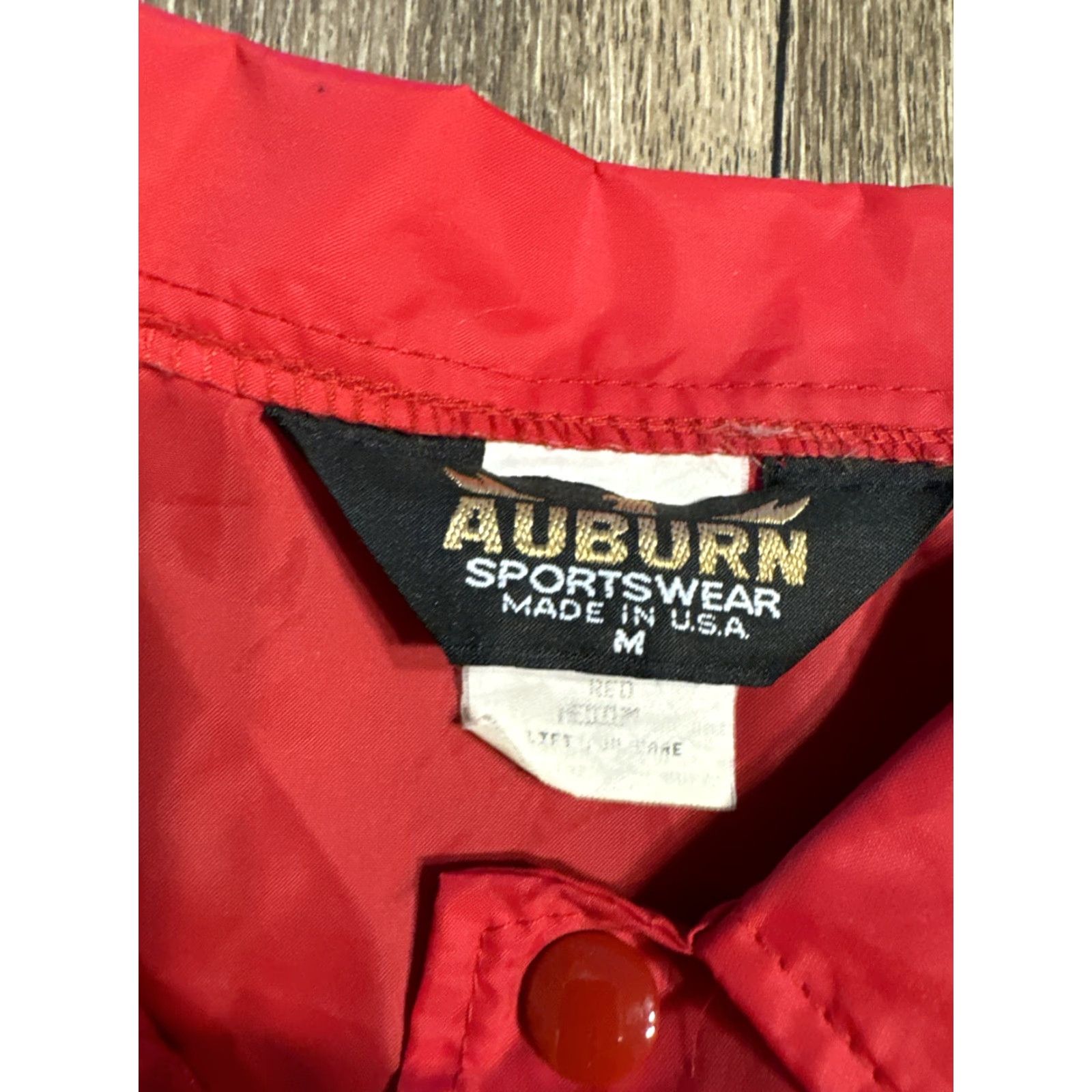 Vintage VINTAGE Gary High School Coaldiggers West Virginia Red Windbreaker Jacket Medium Mens M Red Windbreaker School 90s Size US M / EU 48-50 / 2 - 5 Thumbnail
