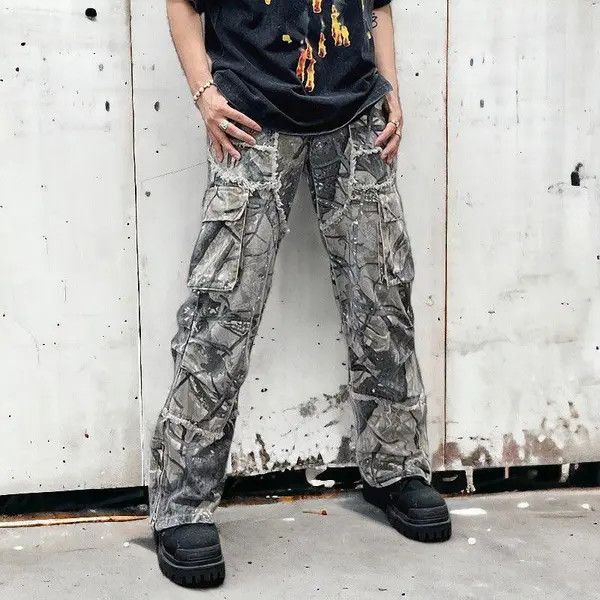 VIBE Stack Camo Cargo Pants Size US 30 / EU 46 - 1 Thumbnail