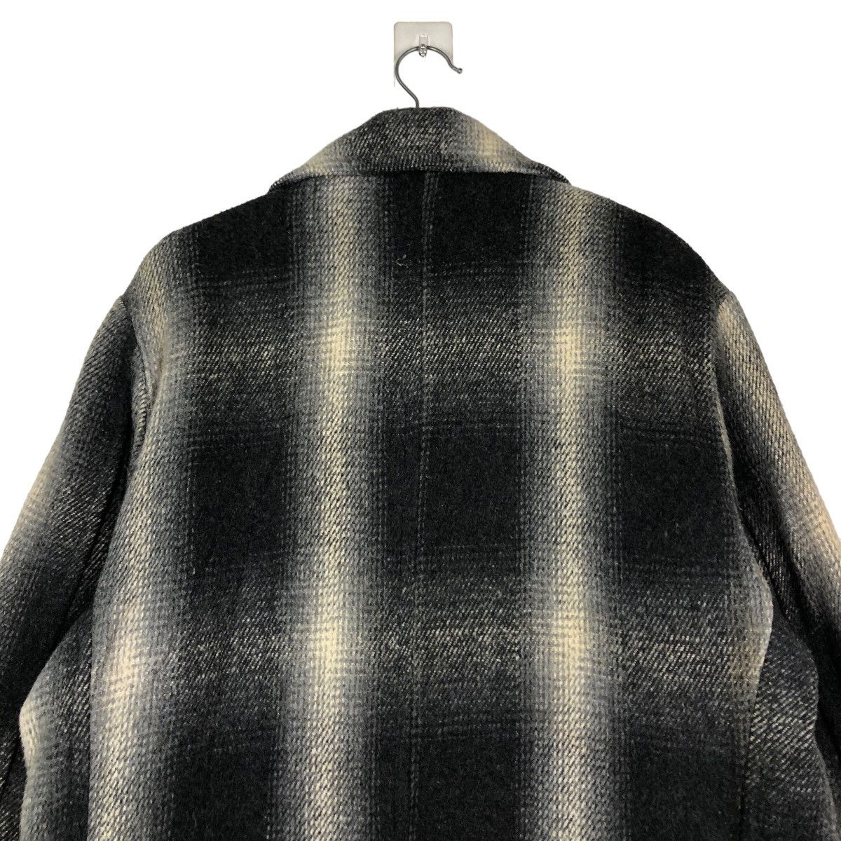 Japanese Brand 🔥Vintage Wool Biker Jacket Double Collar Cal Craft Usa Size US L / EU 52-54 / 3 - 9 Thumbnail