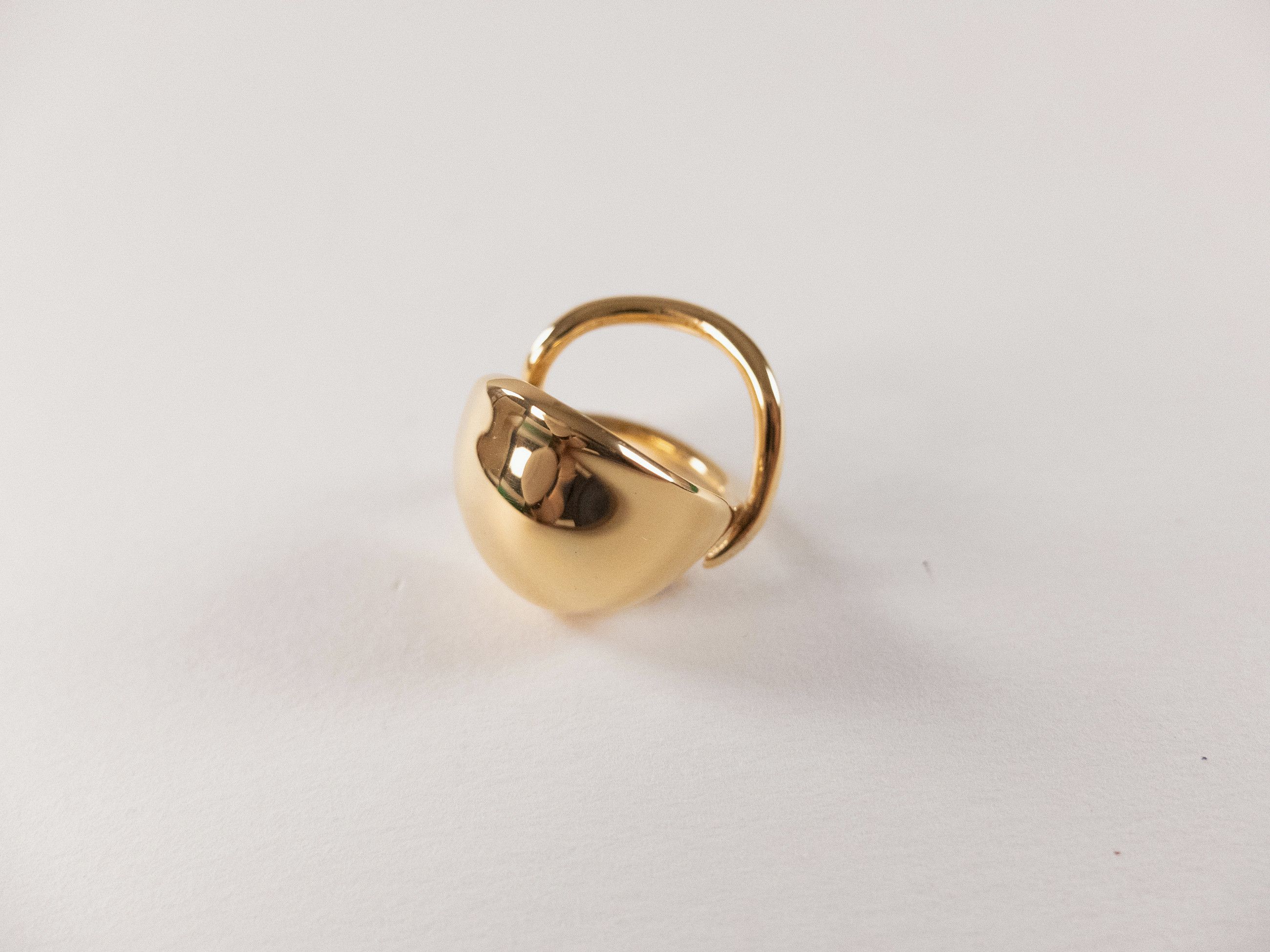 Bottega Veneta BOTTEGA VENETA Raise Sterling silver sculptural ring 7 15 q Size ONE SIZE - 7 Thumbnail
