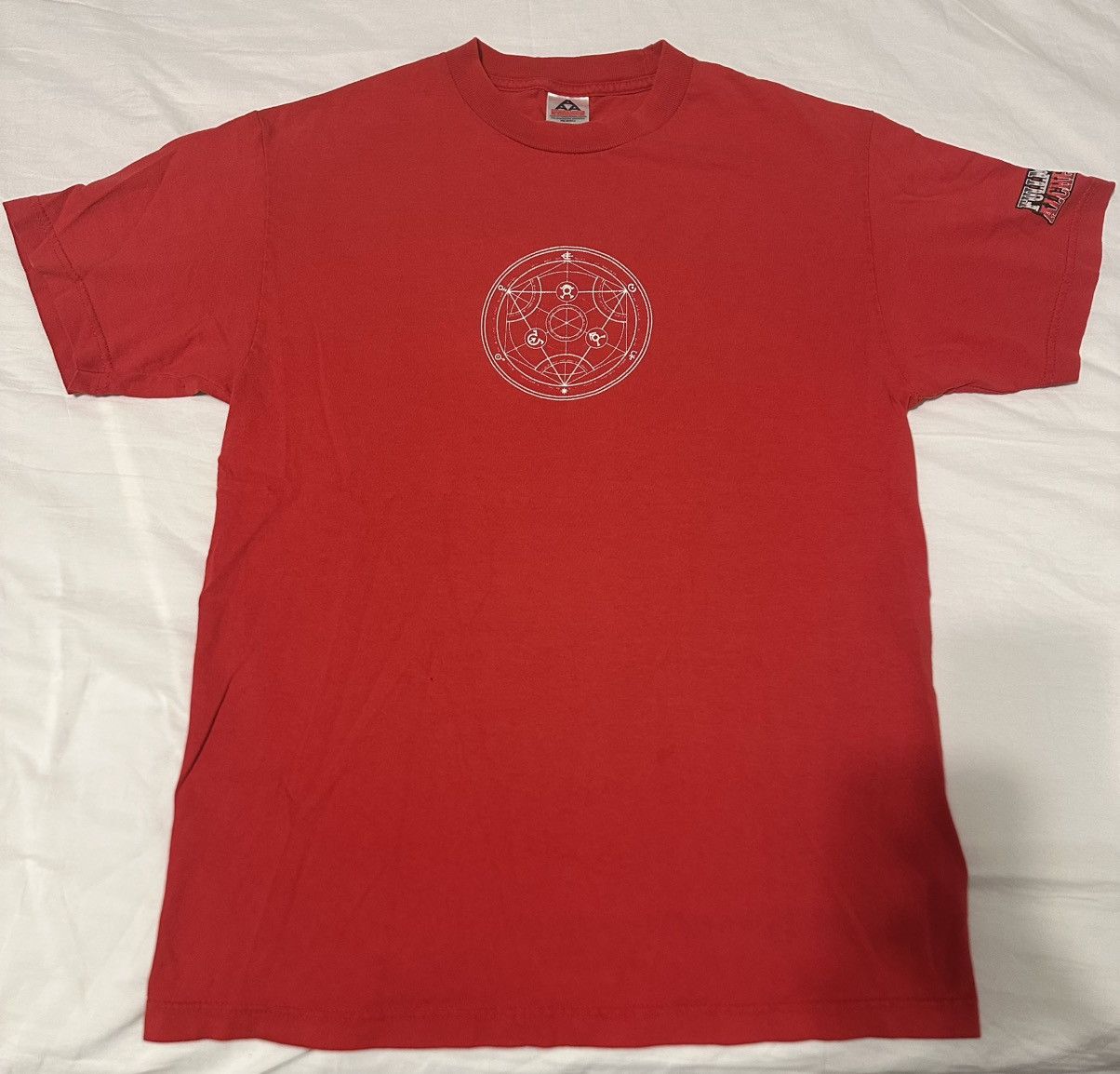 Anime × Japanese Brand × Vintage Vintage Fullmetal Alchemist blood rune t shirt Size US M / EU 48-50 / 2 - 1 Thumbnail