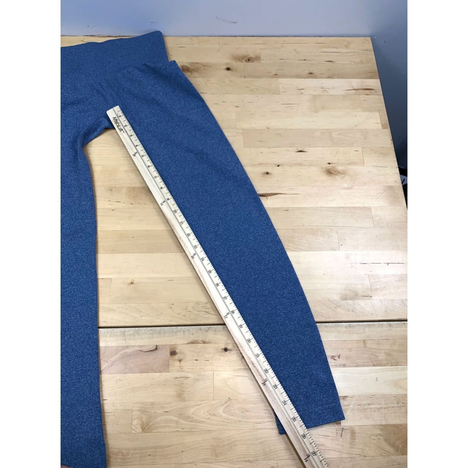 Vintage NVGTN Leggings Women XS Blue Activewear Gym Training Bodybuilding 13242 Size 26" / US 2 / IT 38 - 5 Thumbnail