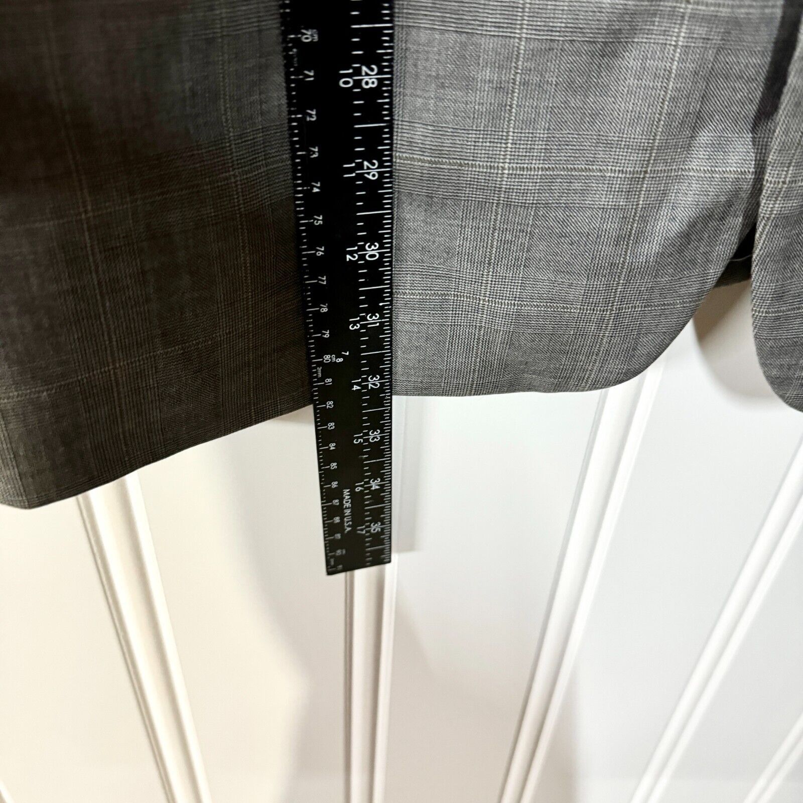 Brooks Brothers Brooks Brothers Suit Jacket Size 46R Grey 100% Wool Lined Size 46R - 3 Thumbnail