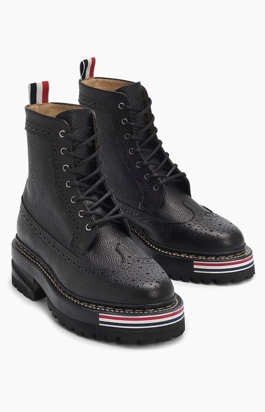 Thom Browne Thom Browne Leather Lugsole Hiking Boots Size US 9.5 / EU 42-43 - 1 Thumbnail