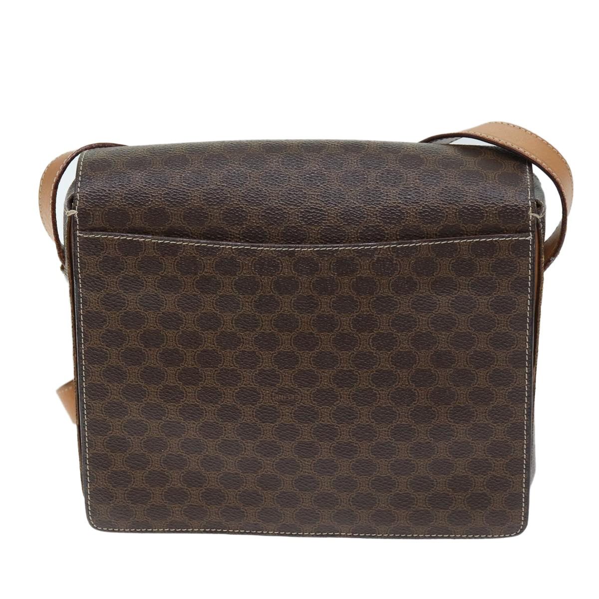 Celine CELINE Macadam Canvas Shoulder Bag Pvc Brown Size ONE SIZE - 2 Thumbnail