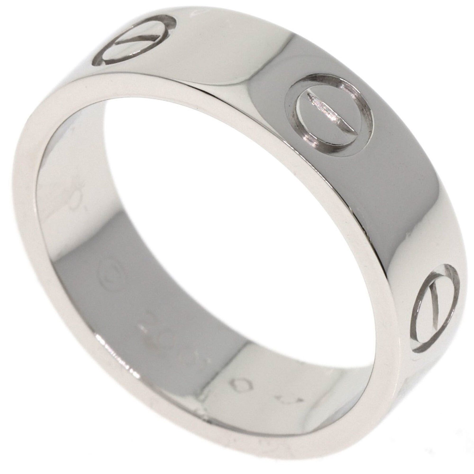 Cartier Cartier Love Ring #53, Platinum PT950, Women's Ring, CARTIER Size ONE SIZE - 1 Thumbnail