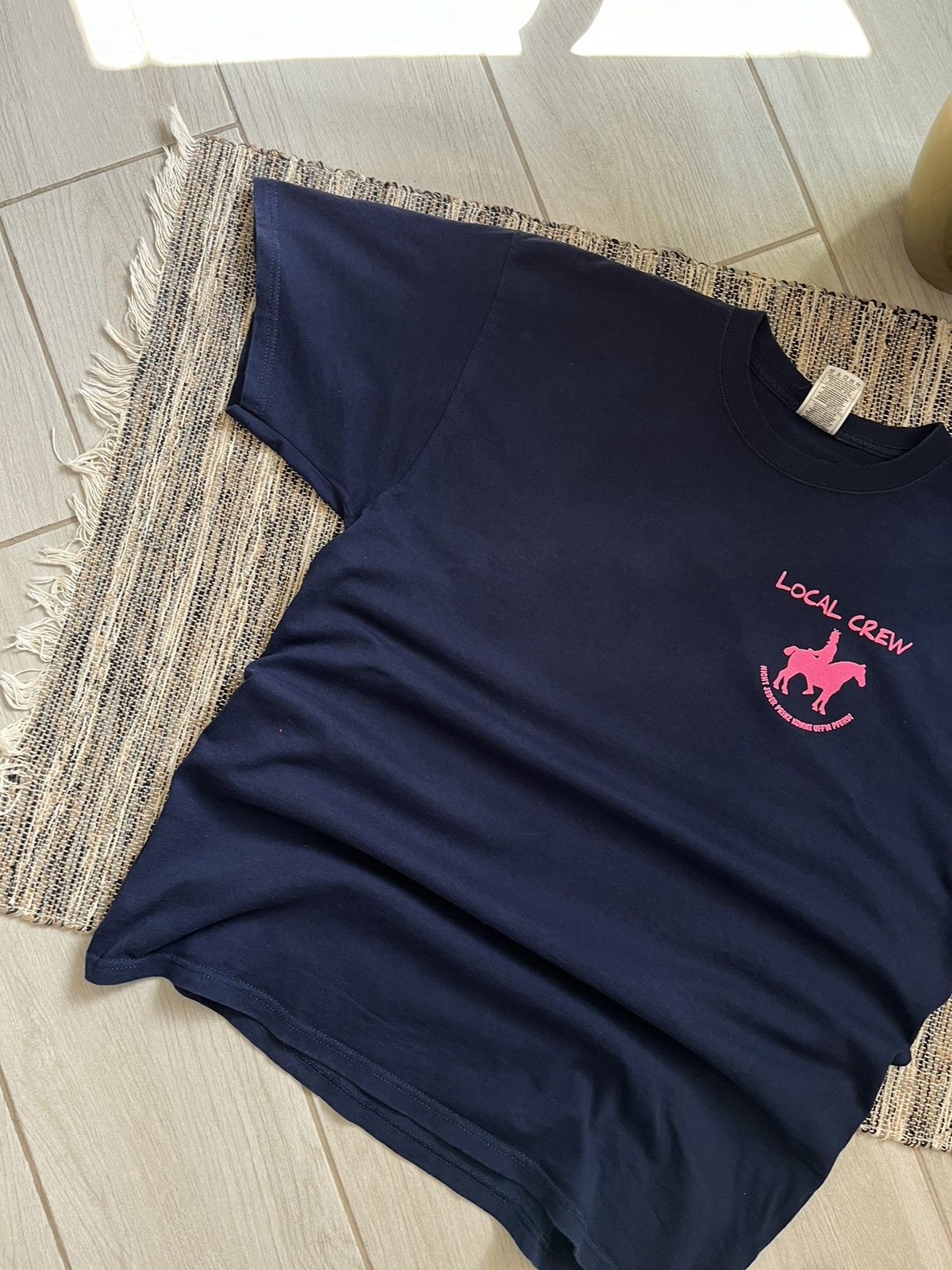 Fruit Of The Loom × Vintage Vintage Local Crew T-Shirt cindys world tour size XL Size US XL / EU 56 / 4 - 4 Thumbnail