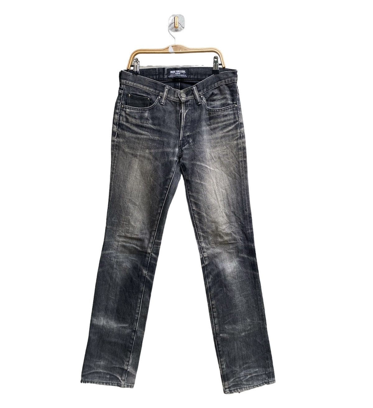 Le Grande Bleu (L.G.B.) Rude Gallery Jeans Size US 30 / EU 46 - 2 Thumbnail