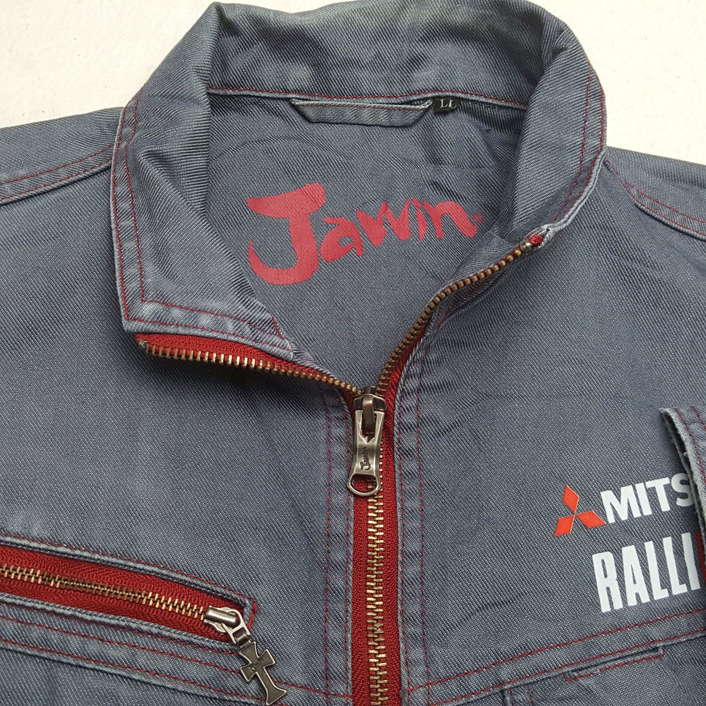 Japanese Brand × Vintage Vintage MITSUBISHI RALLI ART Japanese Racing Custom Jacket Size US M / EU 48-50 / 2 - 11 Thumbnail