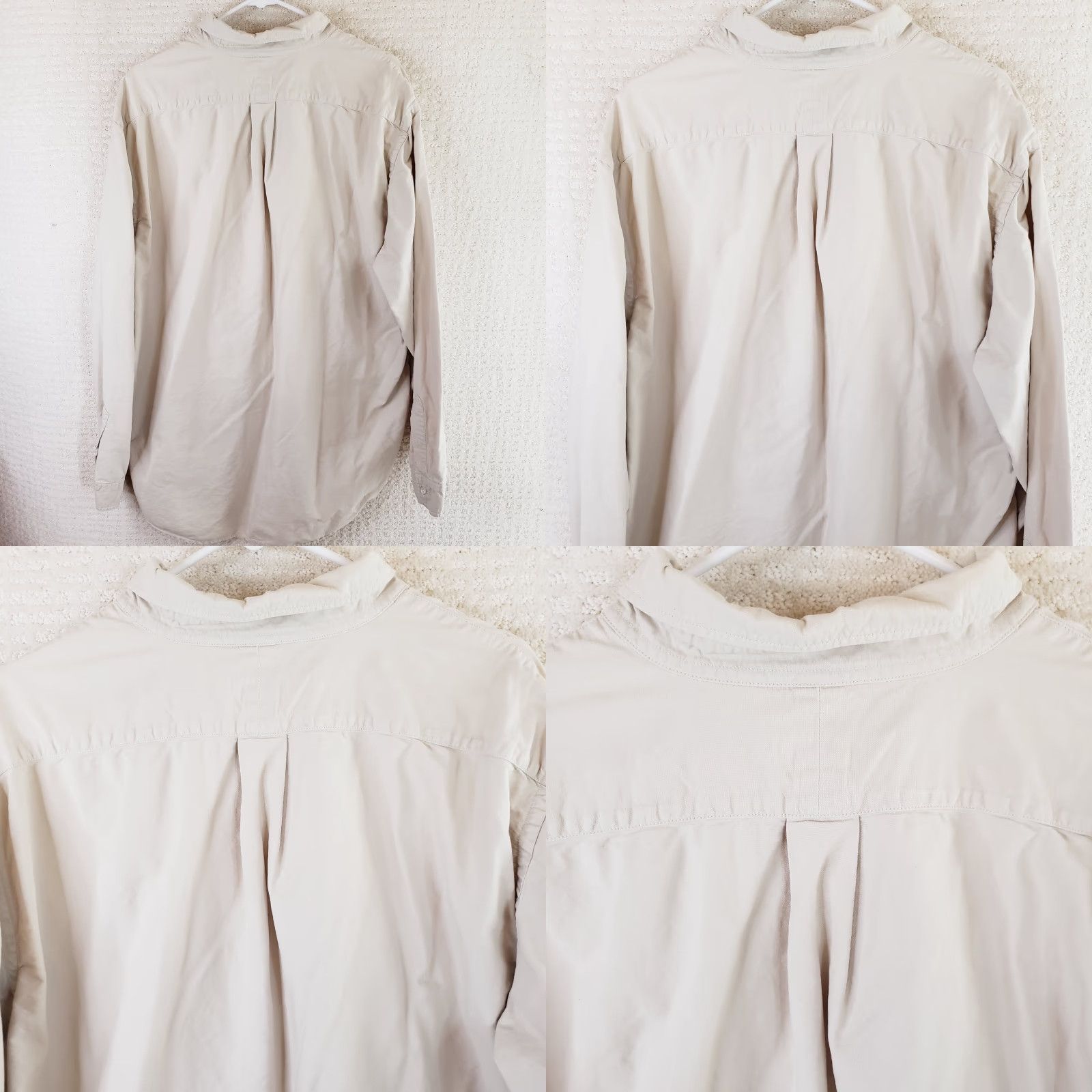 Ralph Lauren Ralph Lauren Jeans Company Men's Button-Up Shirt Long Sleeve Beige XL Button-Down Collar Casual Workwear Size US XL / EU 56 / 4 - 8 Thumbnail