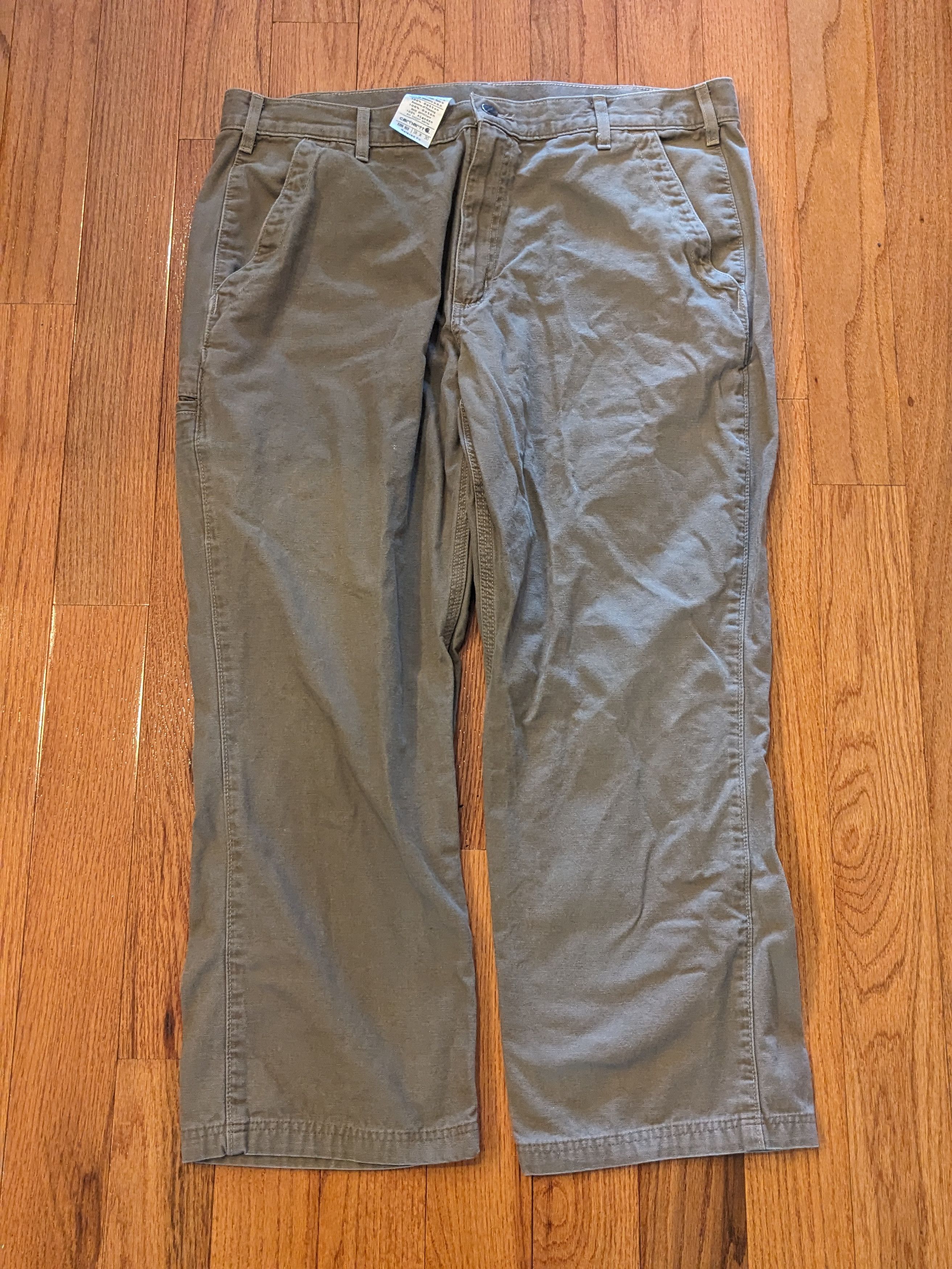 Carhartt × Vintage Vintage Carhartt Relaxed Fit B299 MUS 38 x 30 Pants Size US 38 / EU 54 - 4 Thumbnail