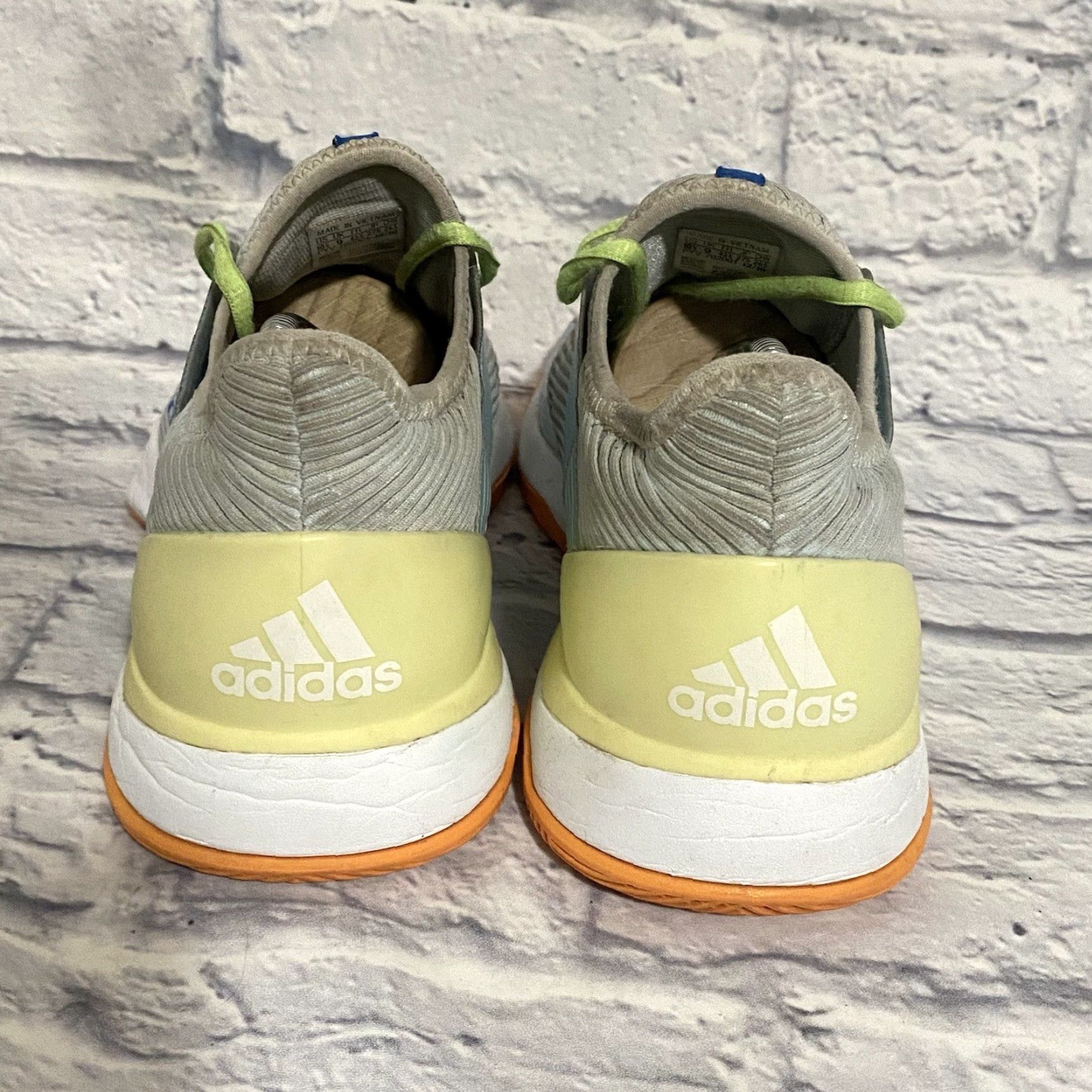 Adidas Adidas Adizero Ubersonic 3 EF2462 Womens Blue Green Lace Up Sneakers Size 10.5 Size US 11 / IT 41 - 6 Thumbnail