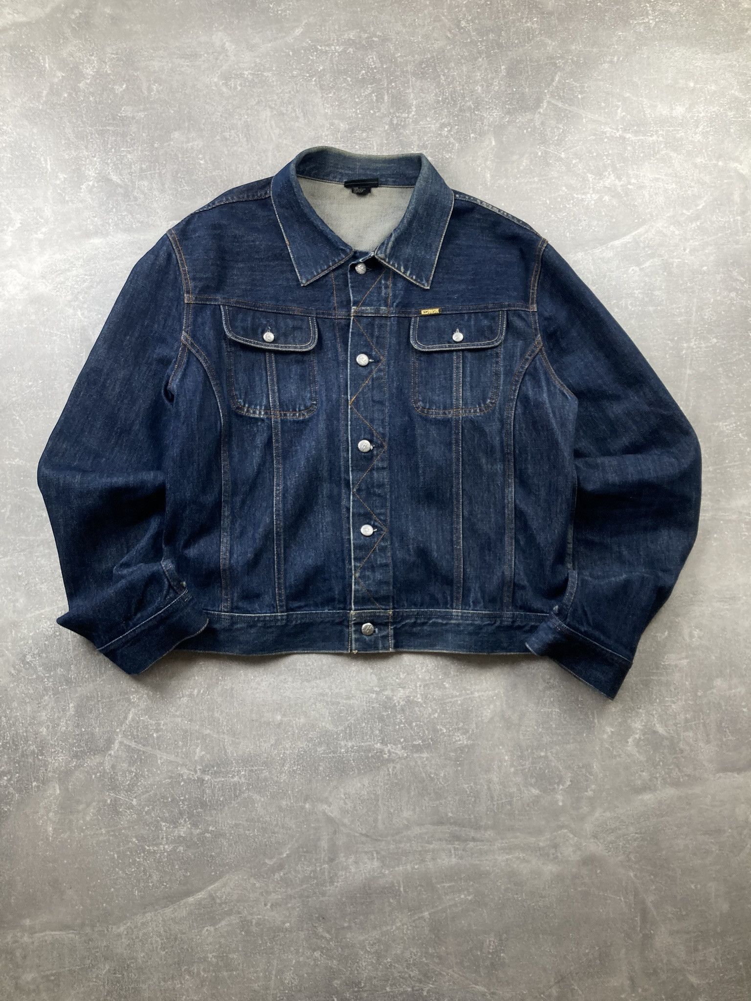 Diesel vintage mod gregg western denim jacket Y2K Italy