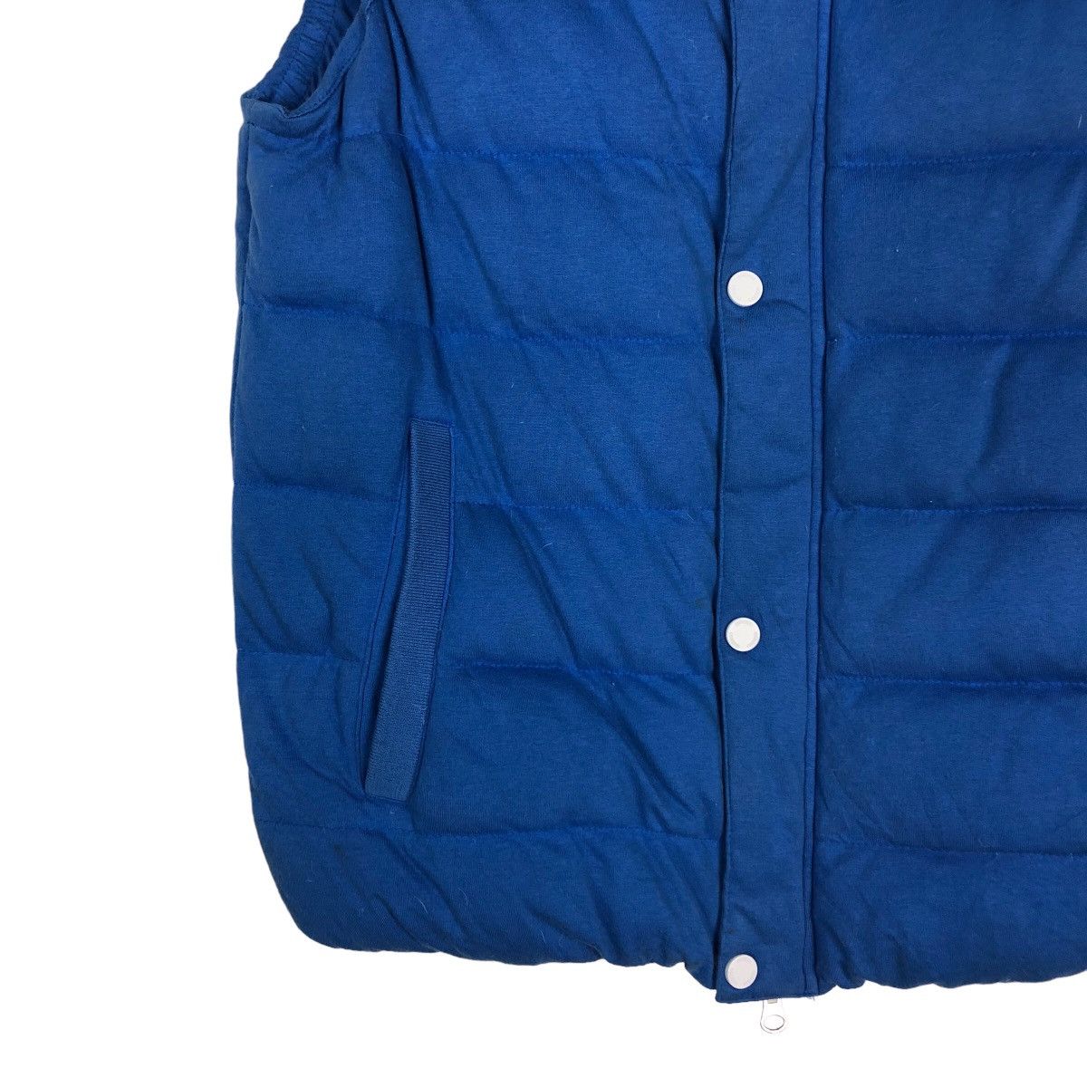 Adidas 🔥Vintage Tanktop Vest Puffer Biker Adidas Baby Blue Size US M / EU 48-50 / 2 - 4 Thumbnail