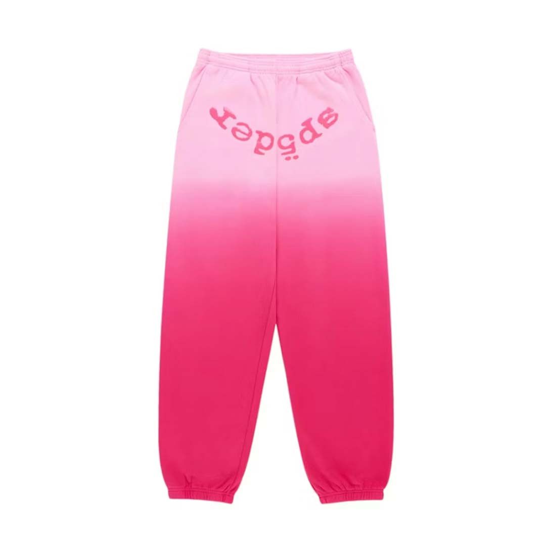 Sp5der Web Ombre Sweatpants Pink Size US 36 / EU 52 - 1 Preview