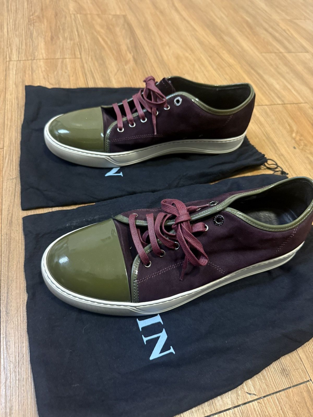 Lanvin LANVIN low top lavenders Size US 13 / EU 46 - 3 Thumbnail