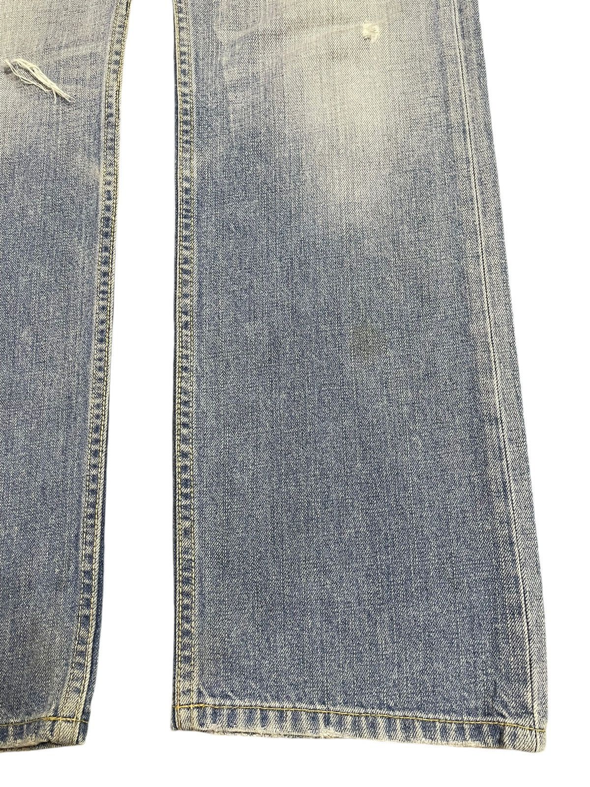 Levi's Vintage 90s Levis Blue Faded Wash Distress Style Jeans Size US 34 / EU 50 - 8 Thumbnail