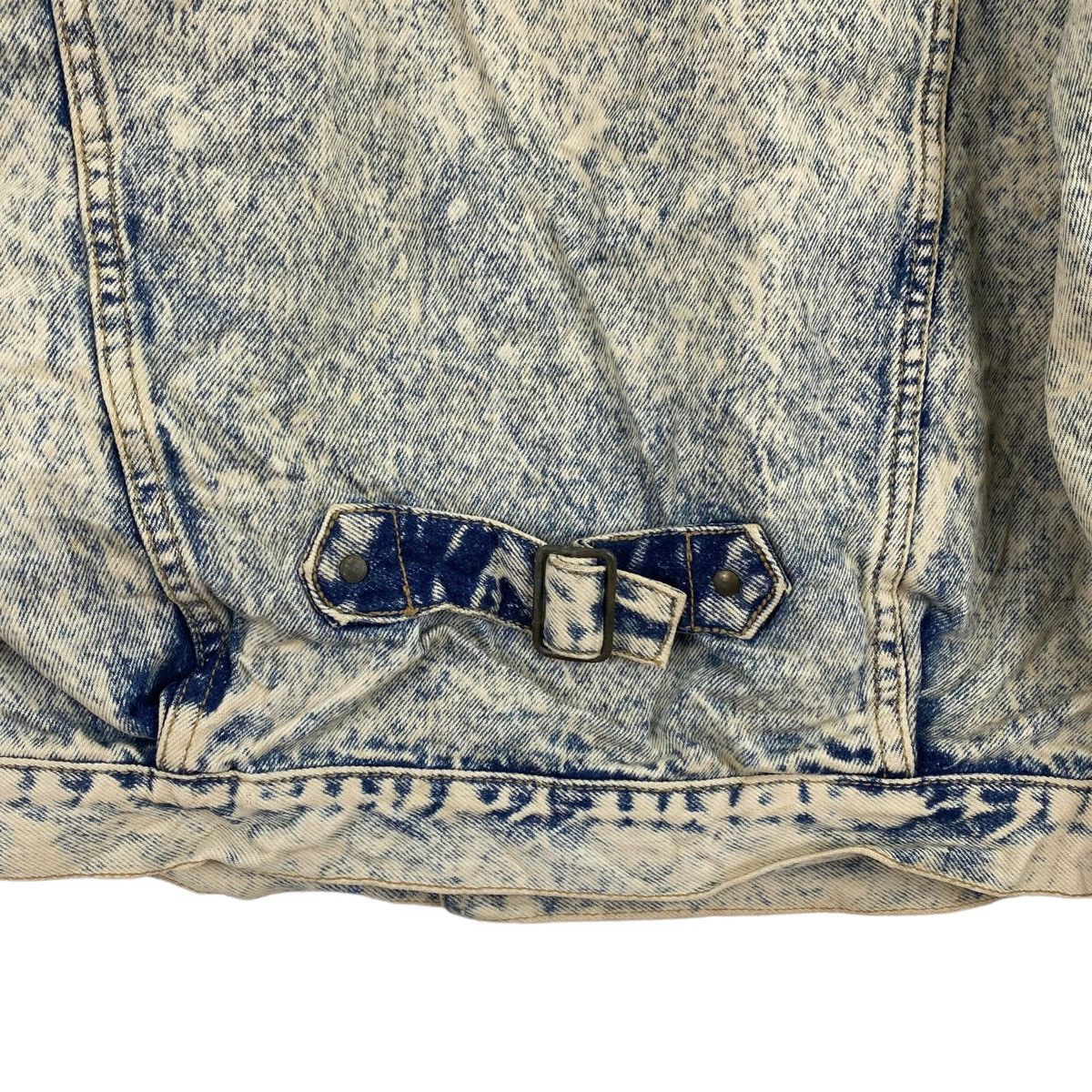 Edwin EDWIN GOLD-RUSH Motorcycle Bleach Style Denim Jeans Jacket Size US M / EU 48-50 / 2 - 5 Thumbnail