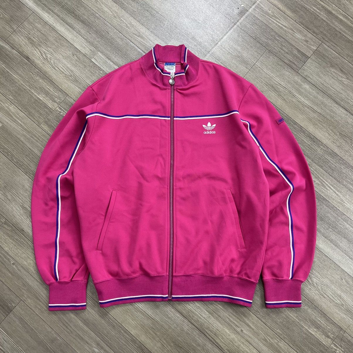 Adidas Vintage 80s Adidas Descente West Germany Tracktop Japan Size US M / EU 48-50 / 2 - 2 Thumbnail