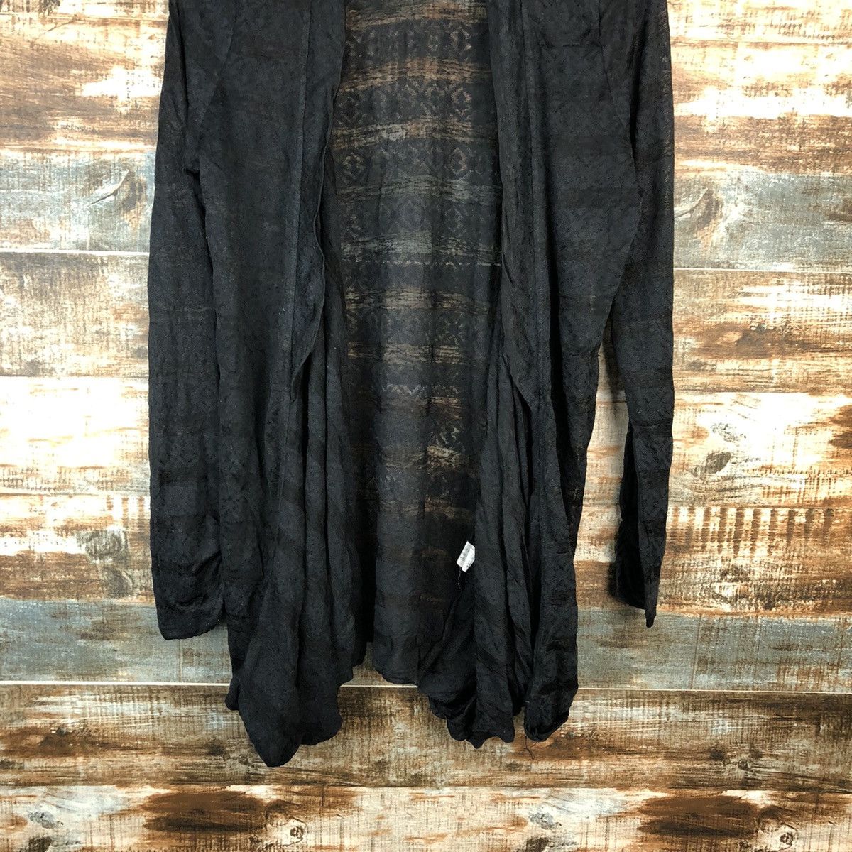 Homespun Knitwear × Japanese Brand Rozen Kavalier Black Knitwear #A1630 Size M / US 6-8 / IT 42-44 - 3 Thumbnail