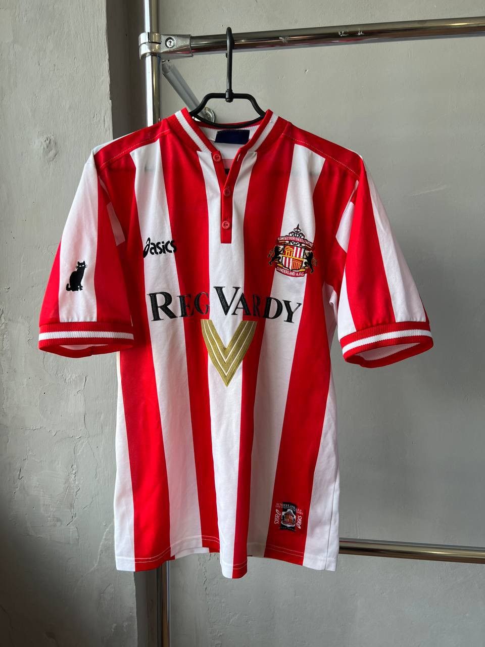 Vintage 1999/2000 SUNDERLAND HOME SOCCER JERSEY FOOTBALL SHIRT ASICS Size US S / EU 44-46 / 1 - 2 Thumbnail